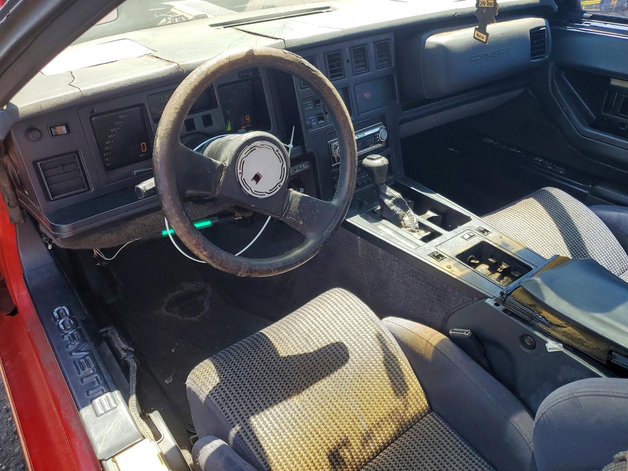 1987 Chevrolet Corvette Red vin: 1G1YY2180H5112185