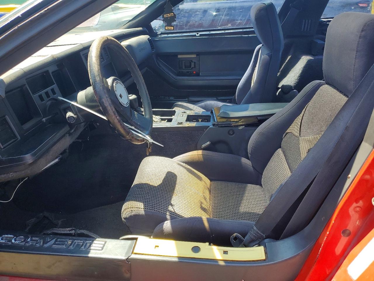 1987 Chevrolet Corvette Red vin: 1G1YY2180H5112185