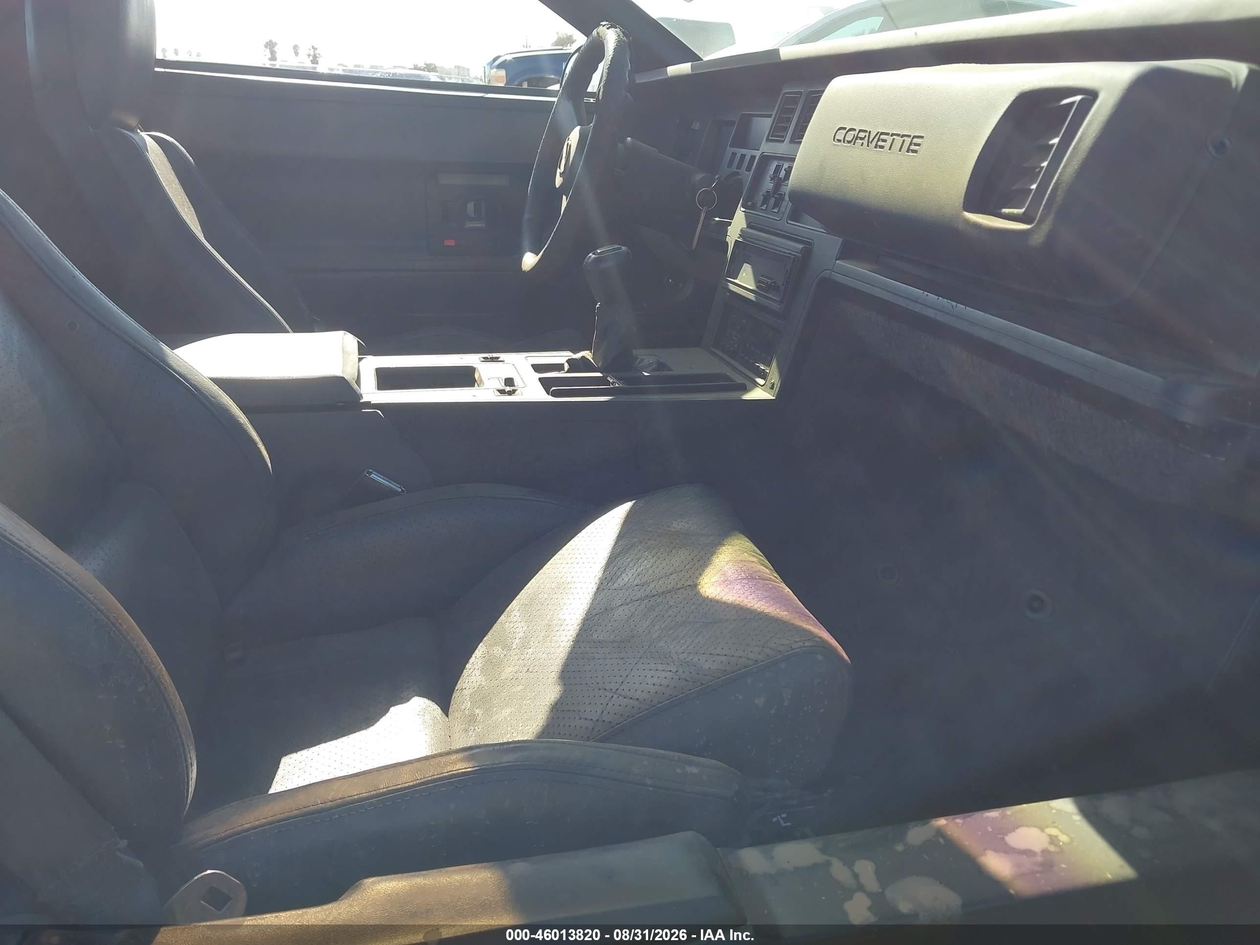 1987 Chevrolet Corvette   Black vin: 1G1YY2181H5106122