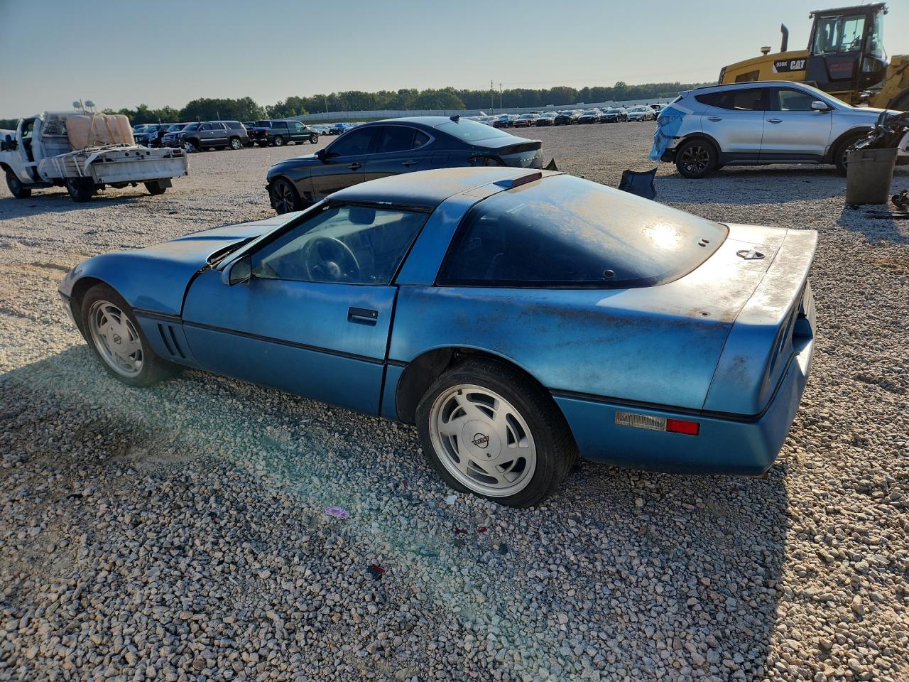 1987 Chevrolet Corvette Blue vin: 1G1YY2182H5130171