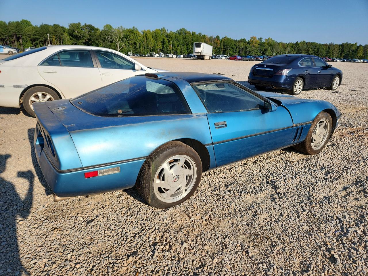 1987 Chevrolet Corvette Blue vin: 1G1YY2182H5130171