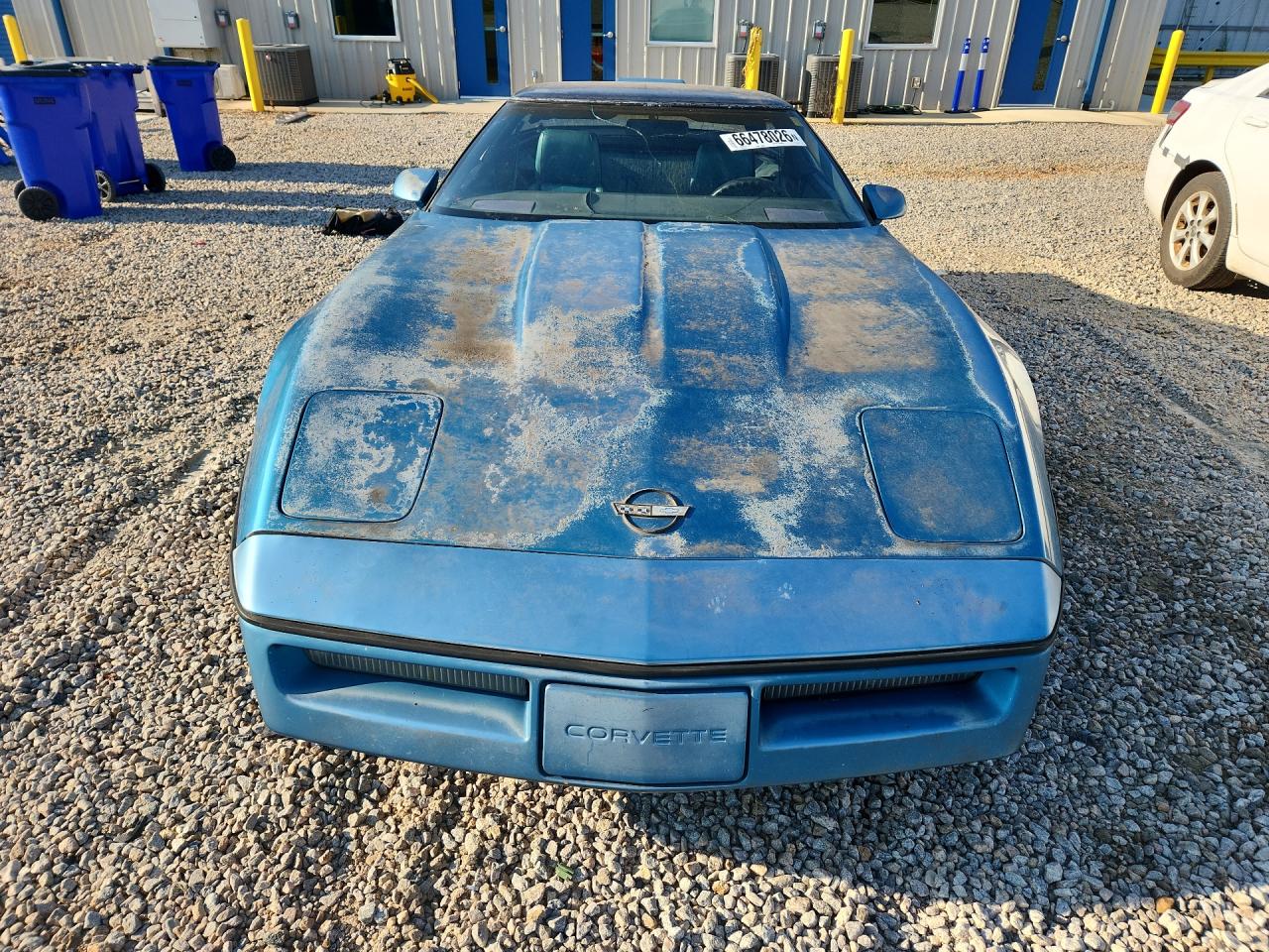 1987 Chevrolet Corvette Blue vin: 1G1YY2182H5130171