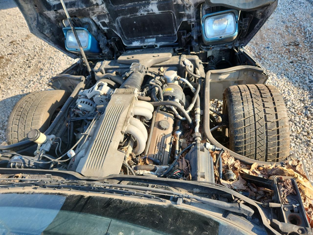 1987 Chevrolet Corvette Blue vin: 1G1YY2182H5130171