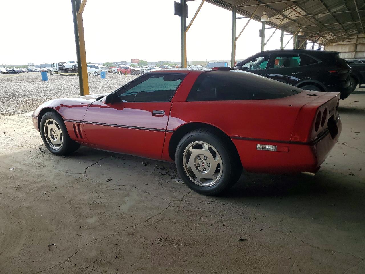 1988 Chevrolet Corvette Red vin: 1G1YY2182J5104580