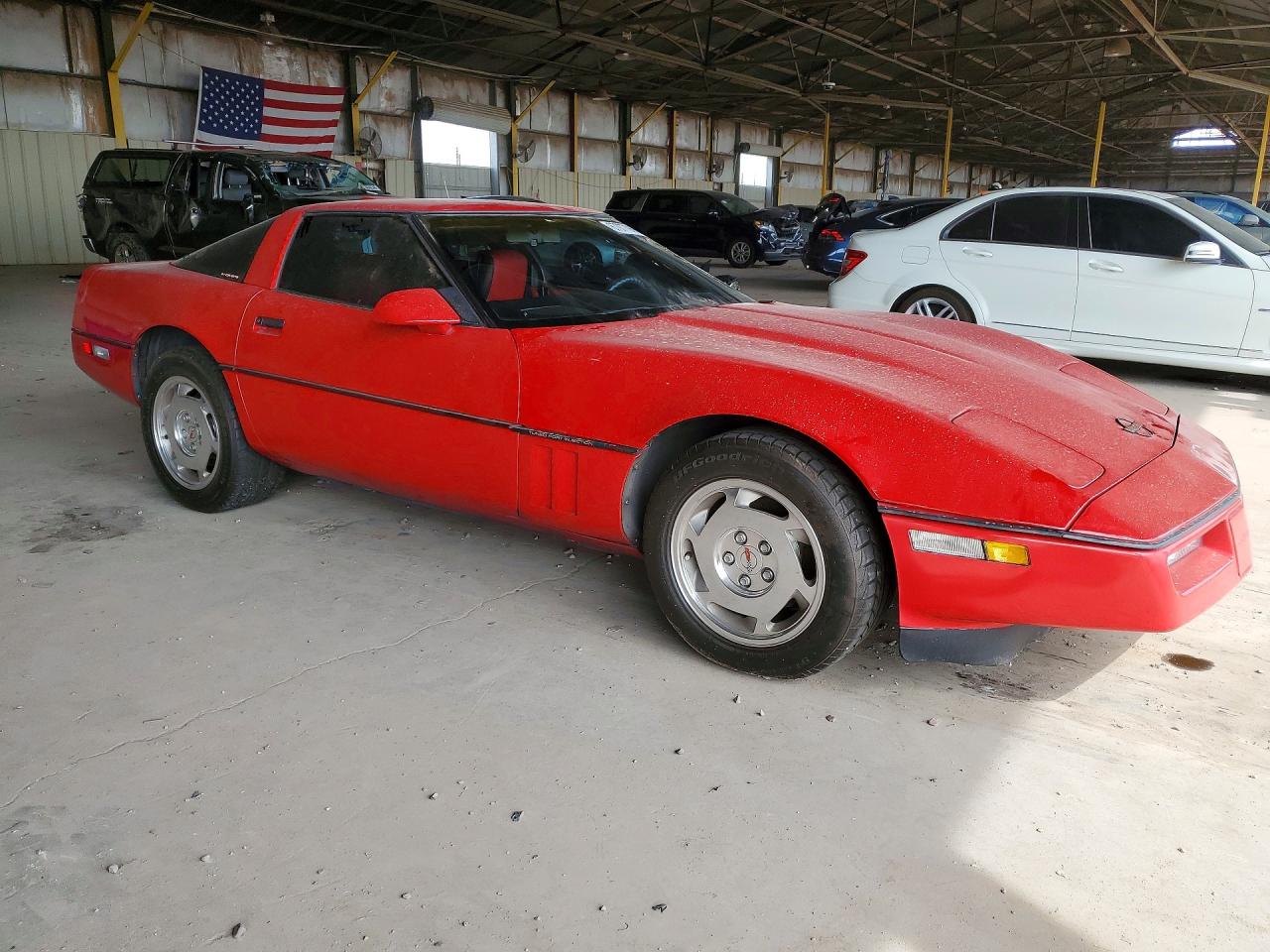 1988 Chevrolet Corvette Red vin: 1G1YY2182J5104580