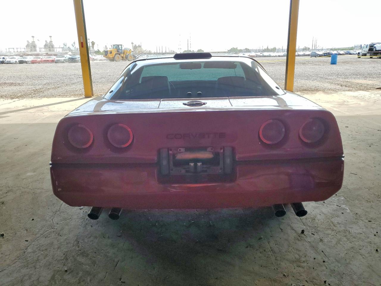 1988 Chevrolet Corvette Red vin: 1G1YY2182J5104580