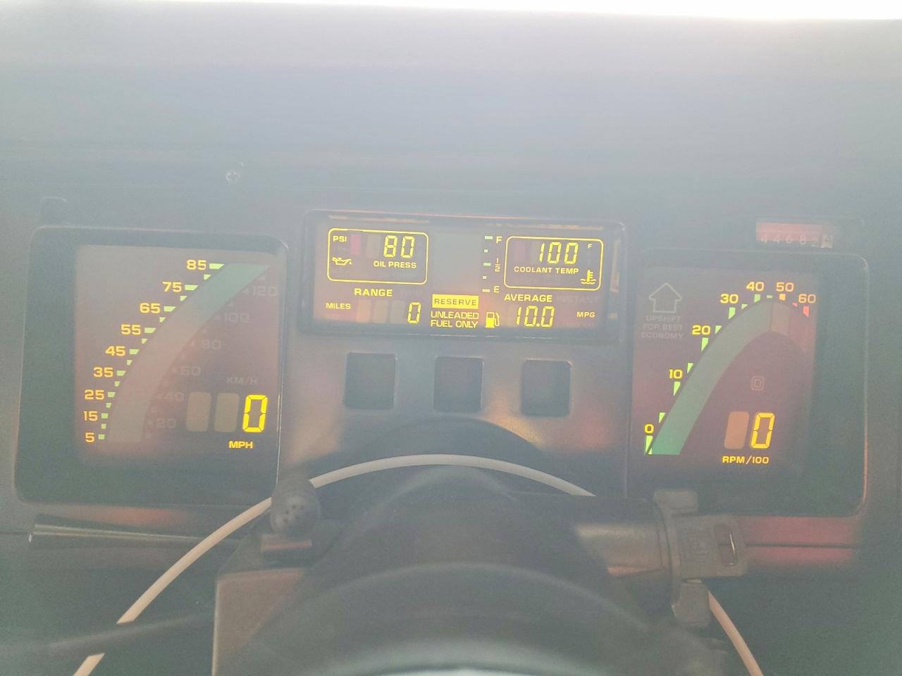 1988 Chevrolet Corvette Red vin: 1G1YY2182J5104580
