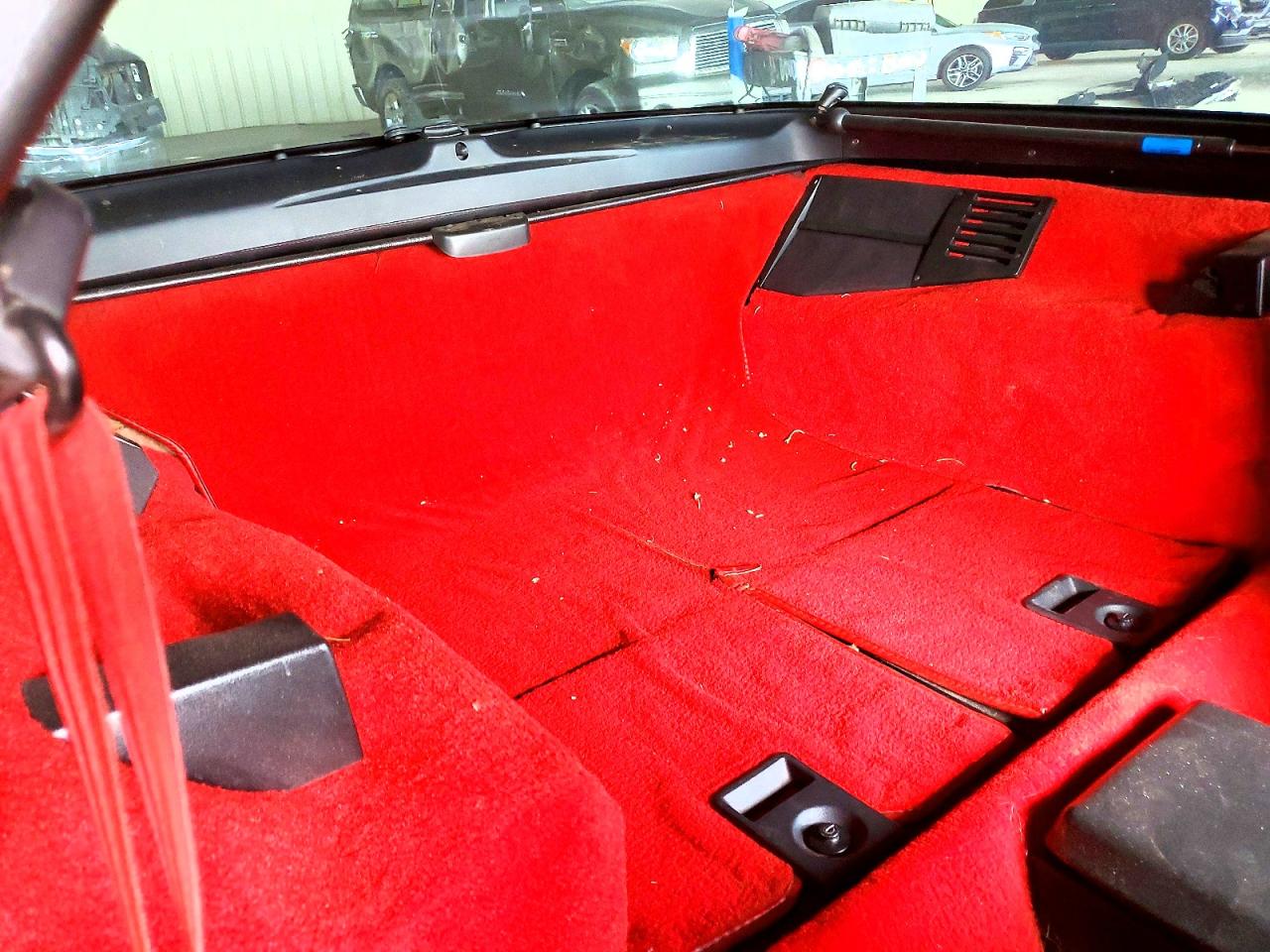 1988 Chevrolet Corvette Red vin: 1G1YY2182J5104580
