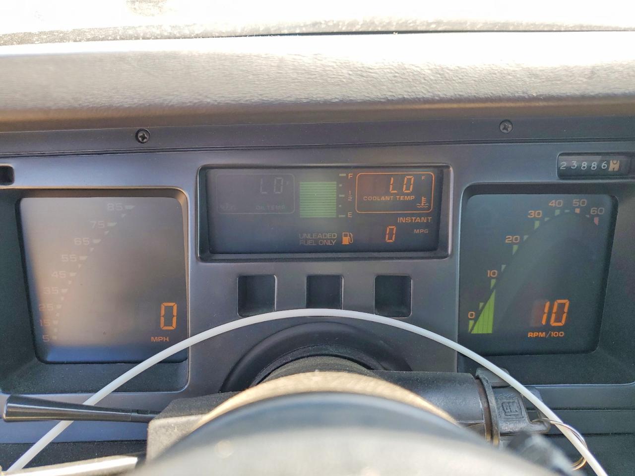 1989 Chevrolet Corvette Gray vin: 1G1YY2182K5103284