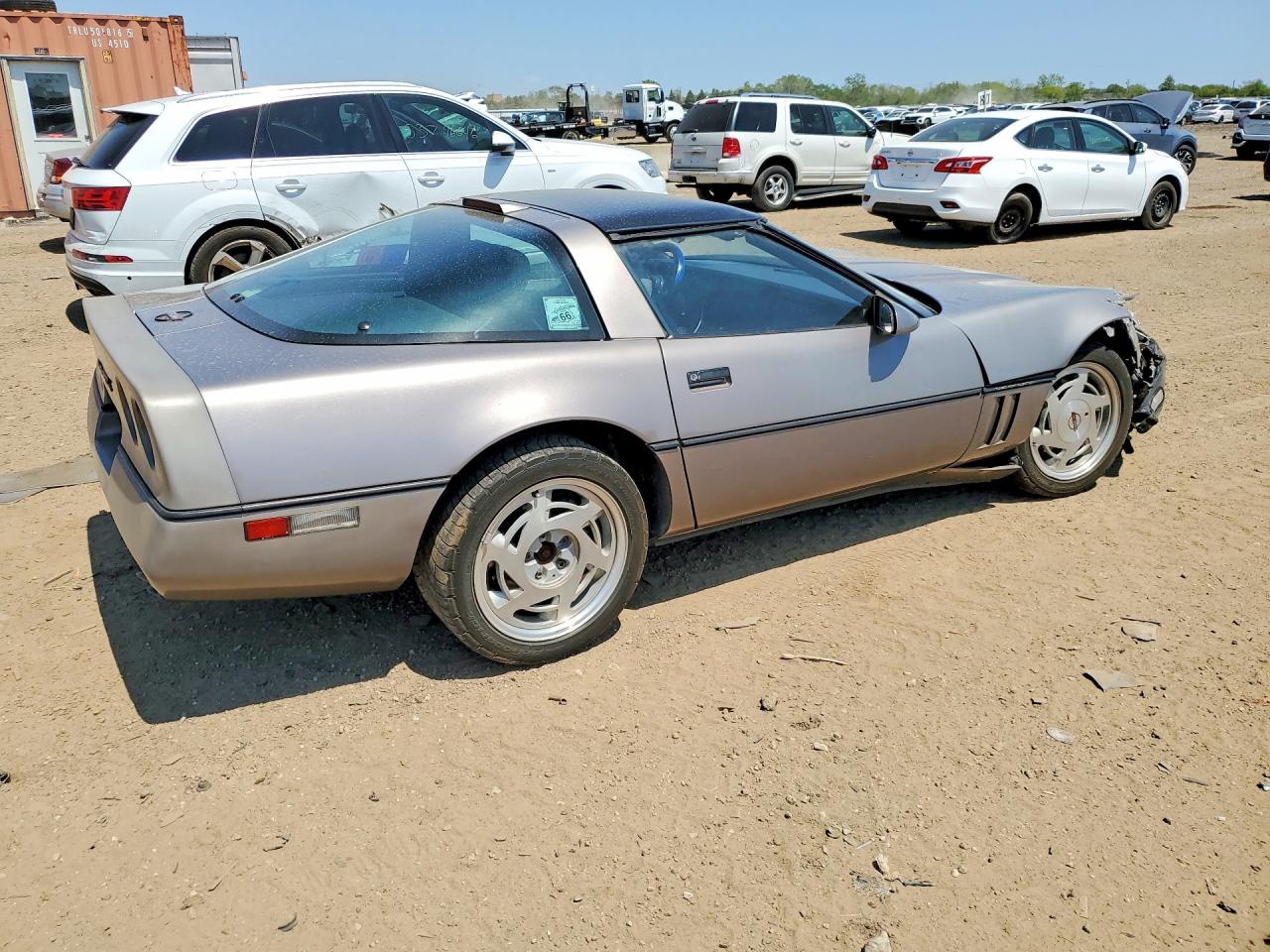 1989 Chevrolet Corvette Gray vin: 1G1YY2182K5103284
