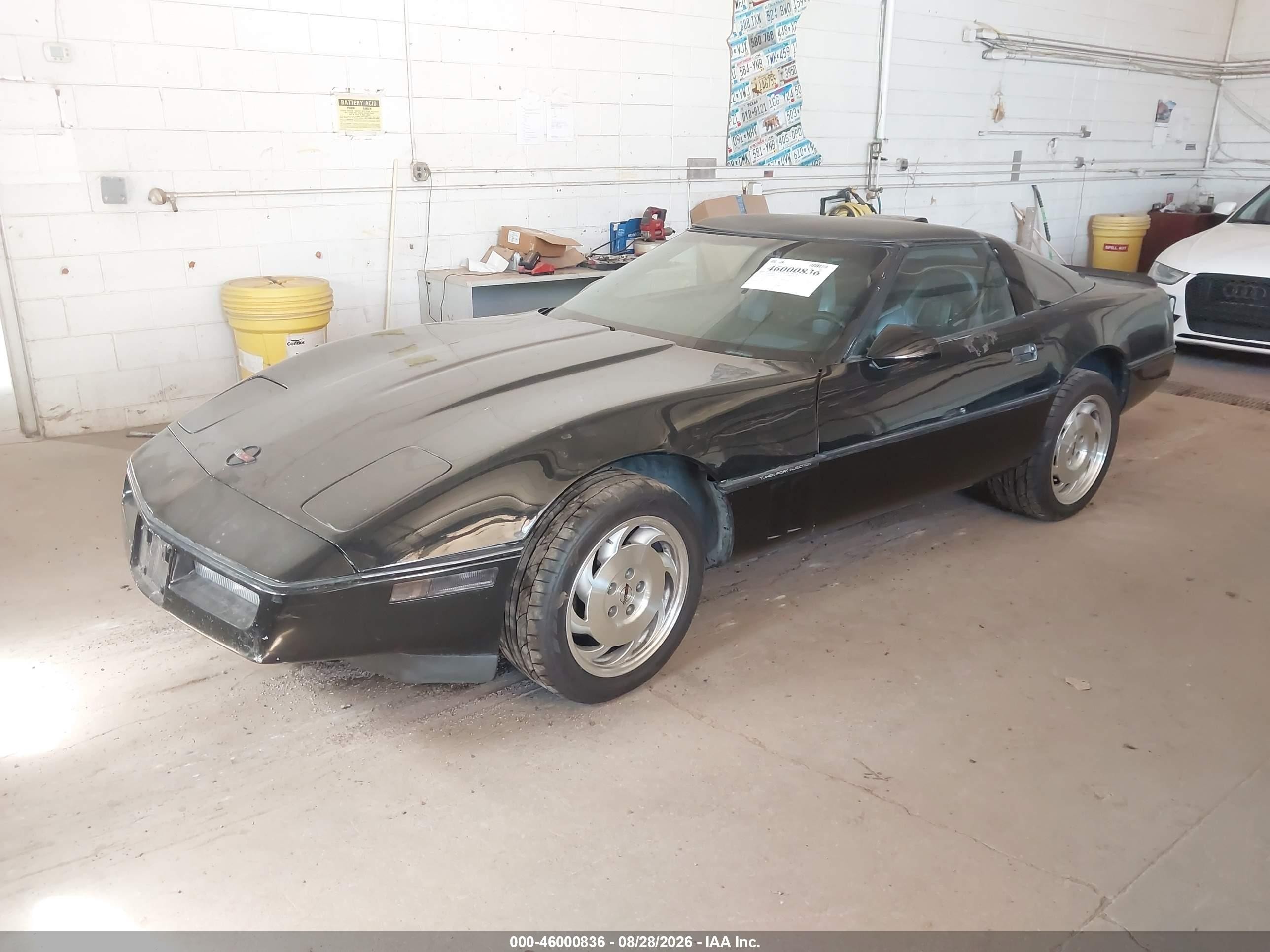 1989 Chevrolet Corvette   Black vin: 1G1YY2184K5100760