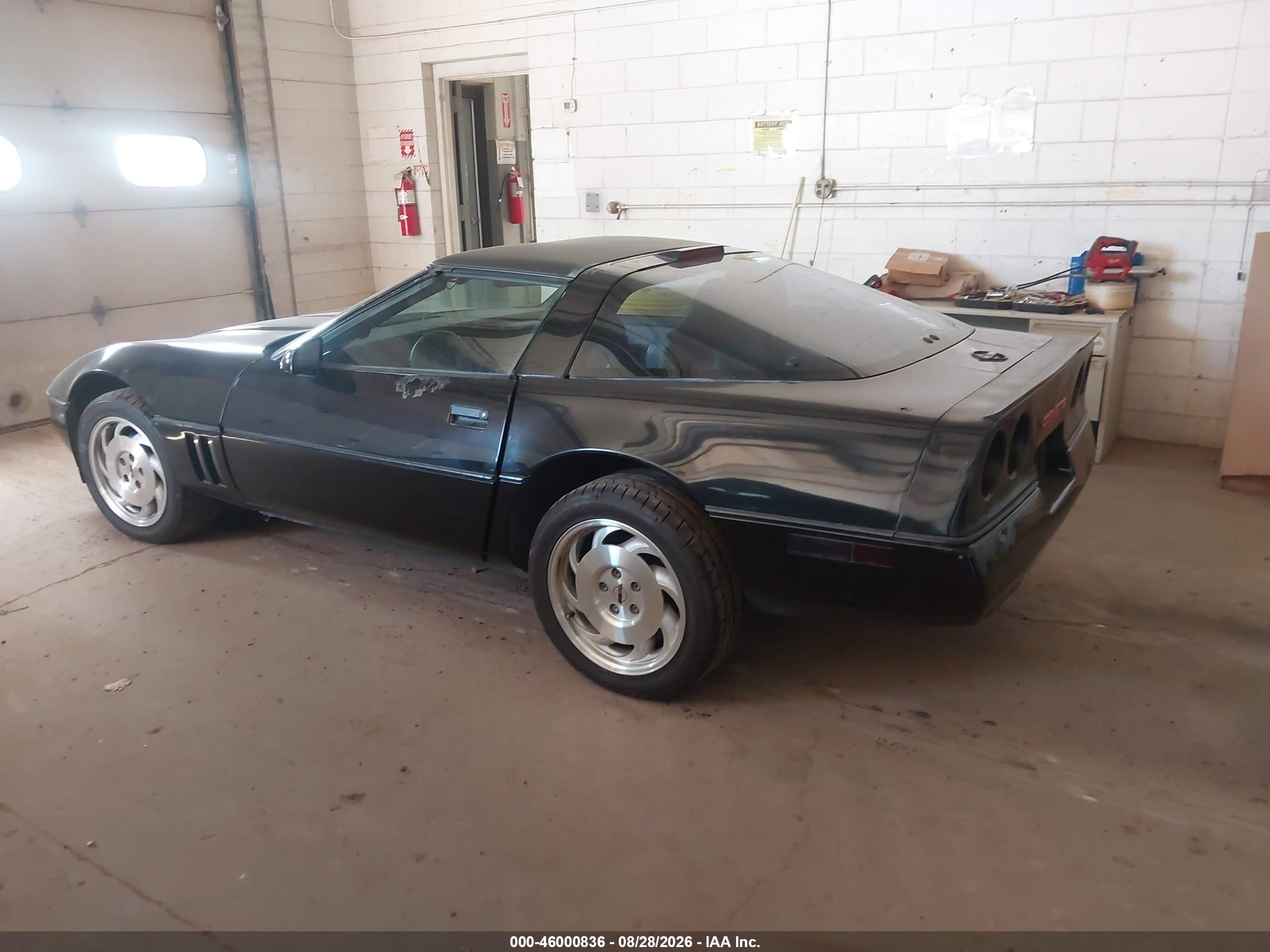 1989 Chevrolet Corvette   Black vin: 1G1YY2184K5100760