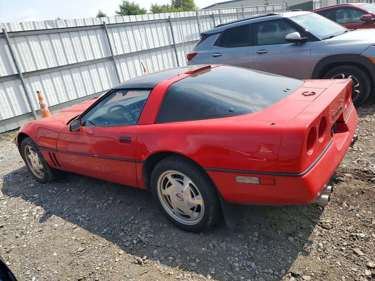 1989 Chevrolet Corvette Red vin: 1G1YY2184K5105523