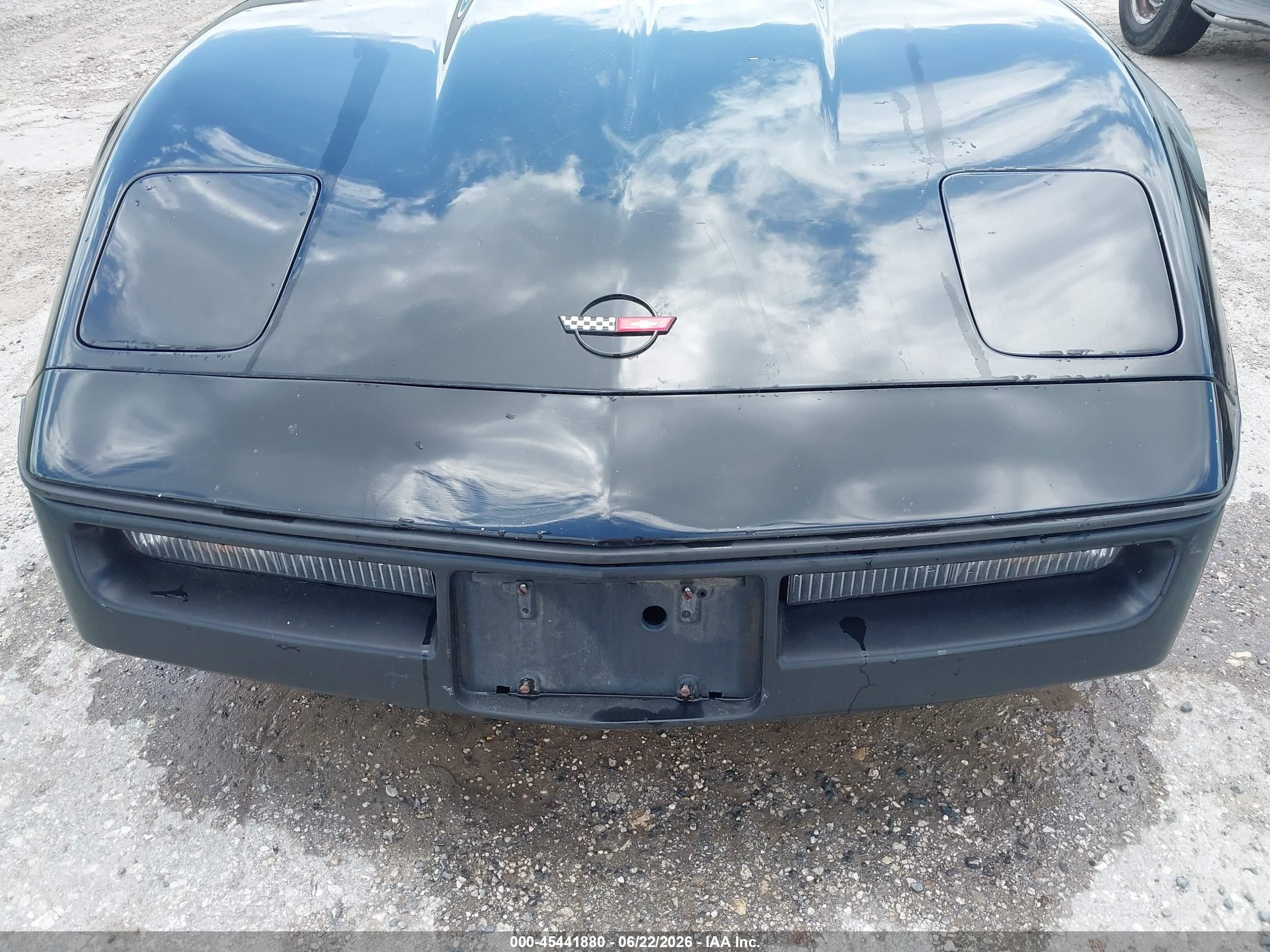 1989 Chevrolet Corvette   Black vin: 1G1YY2184K5109989