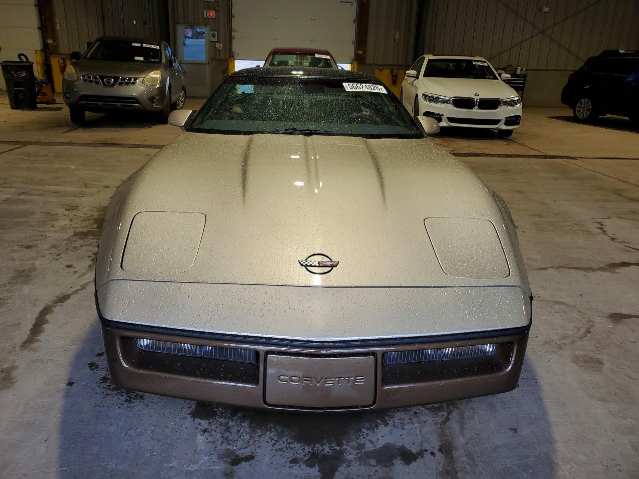 1987 Chevrolet Corvette Gold vin: 1G1YY2185H5100436