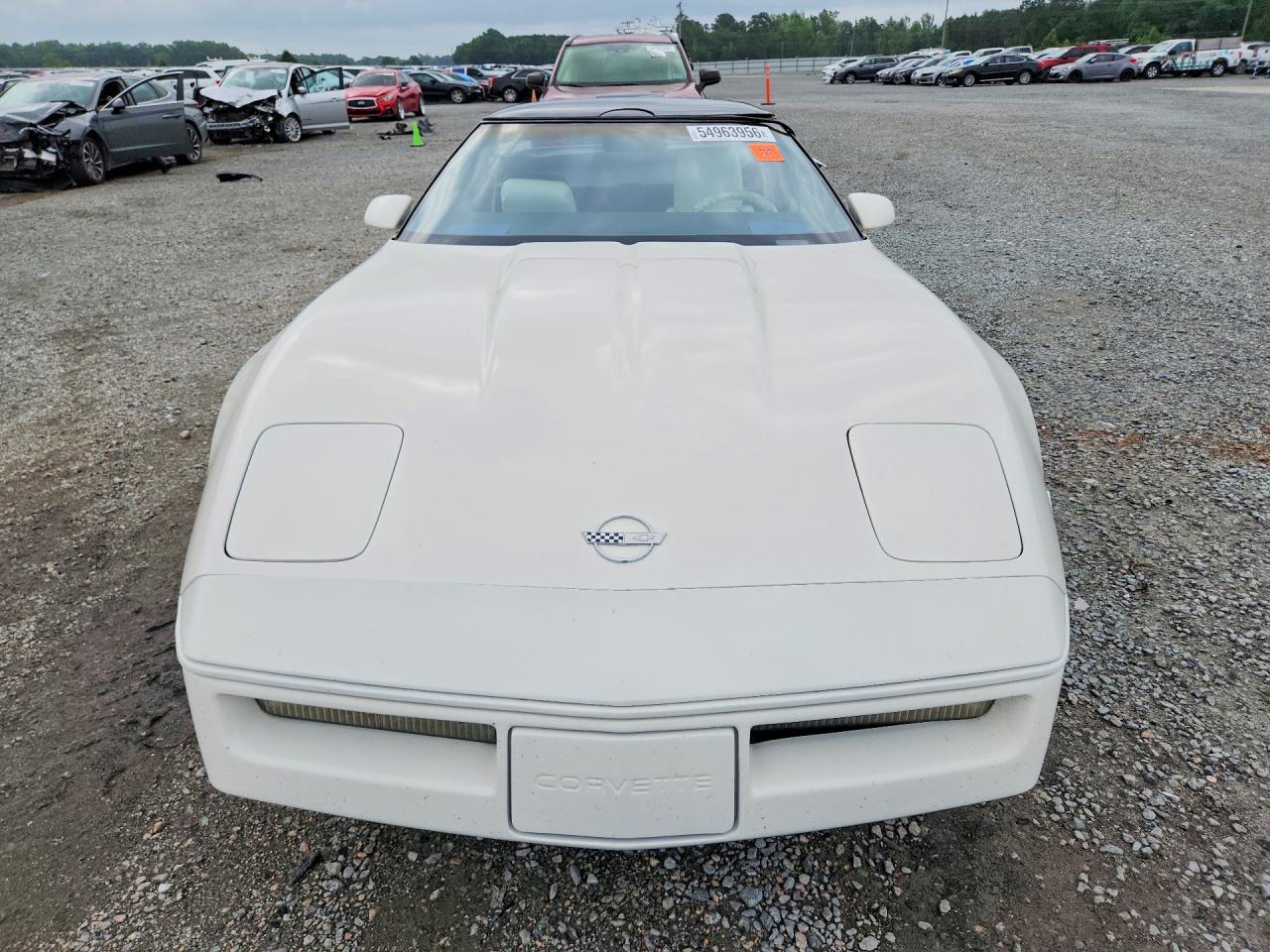 1988 Chevrolet Corvette White vin: 1G1YY2185J5117260