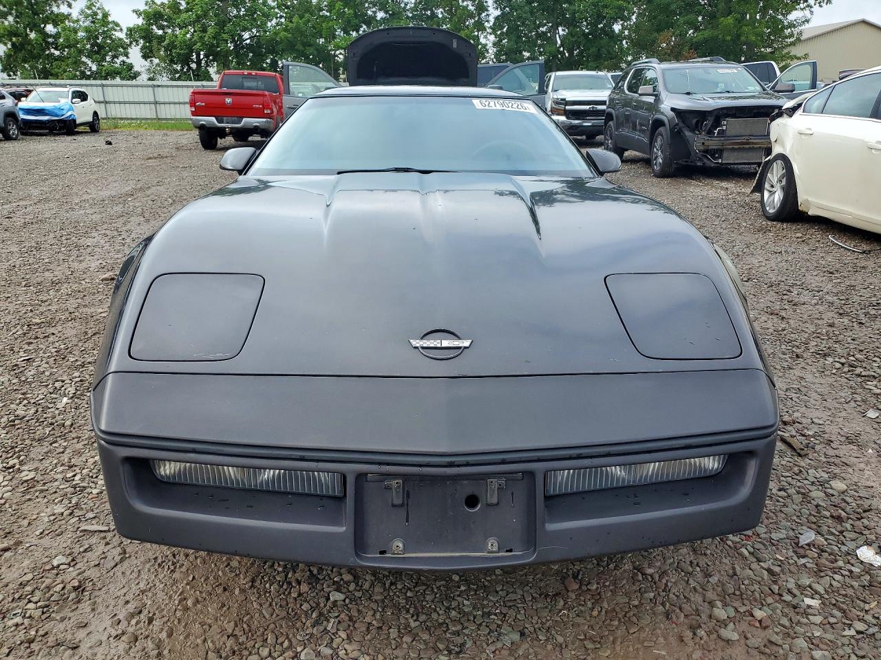 1989 Chevrolet Corvette Gray vin: 1G1YY2185K5100539