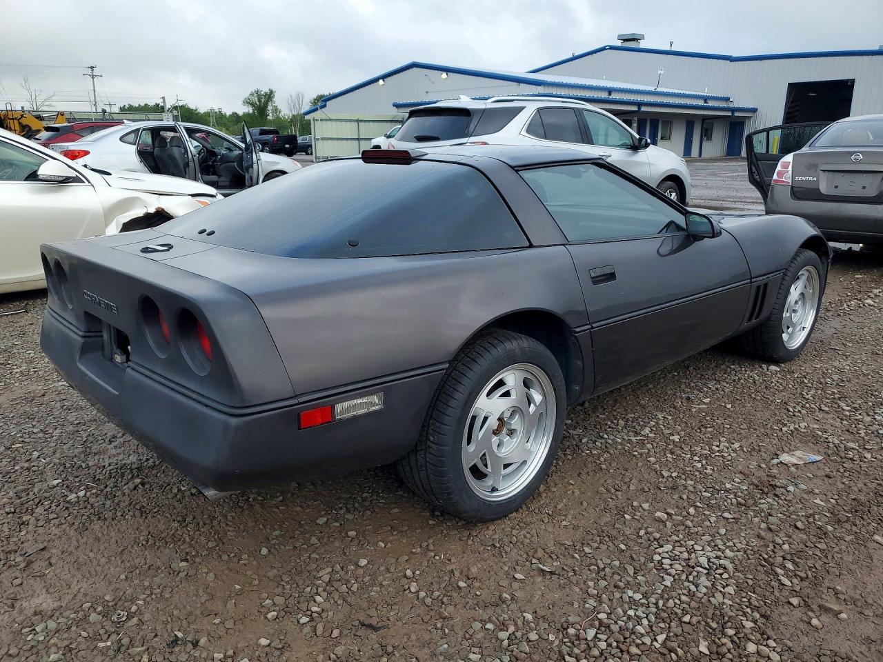 1989 Chevrolet Corvette Gray vin: 1G1YY2185K5100539