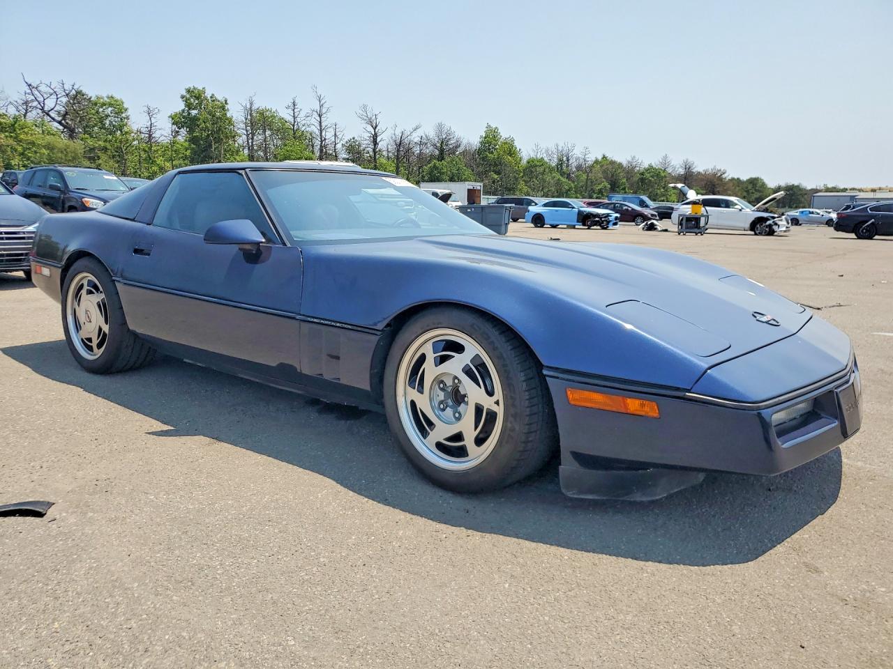 1989 Chevrolet Corvette Blue vin: 1G1YY2185K5103344
