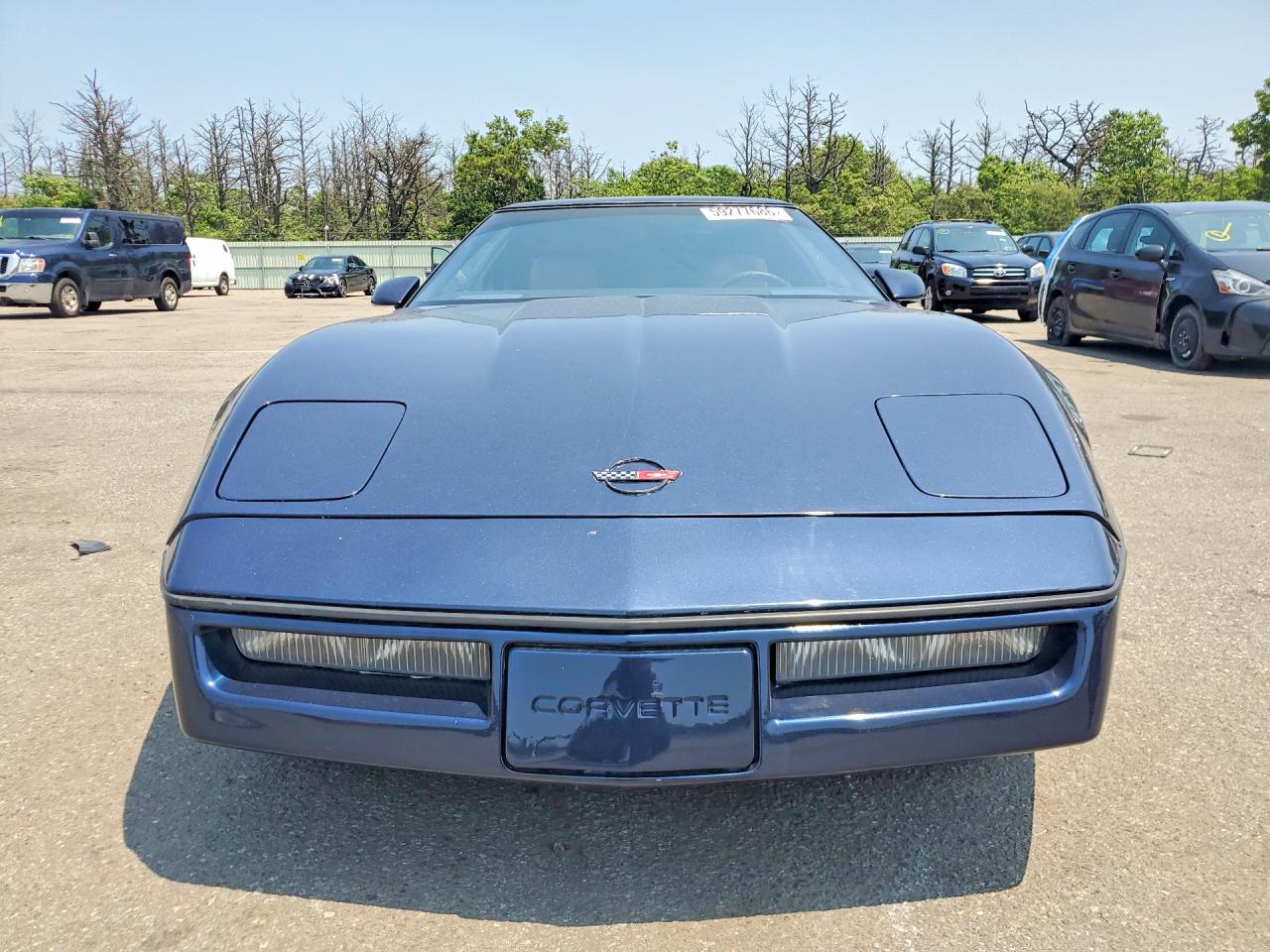 1989 Chevrolet Corvette Blue vin: 1G1YY2185K5103344