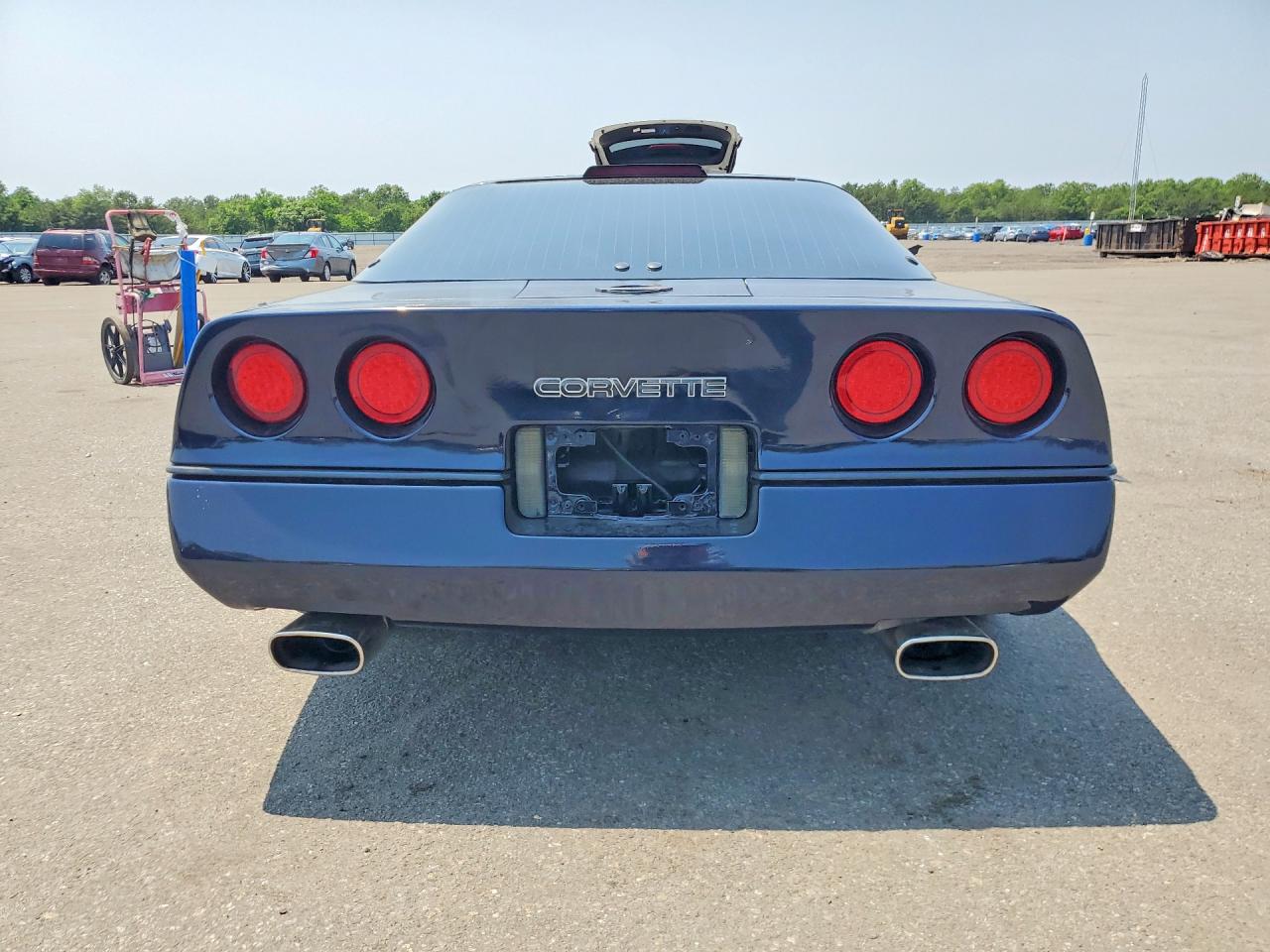1989 Chevrolet Corvette Blue vin: 1G1YY2185K5103344