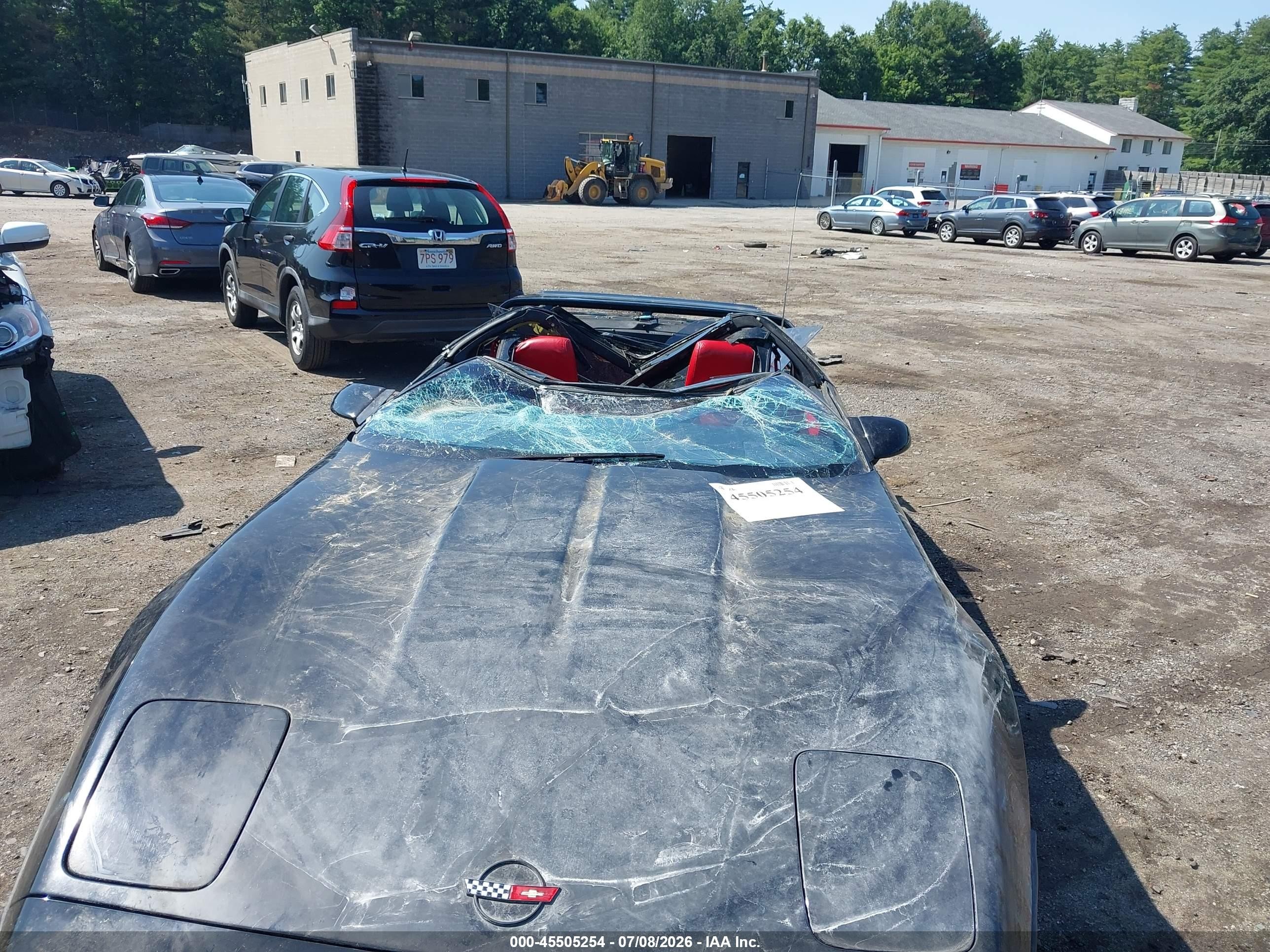 1987 Chevrolet Corvette   Черный vin: 1G1YY2187H5123281