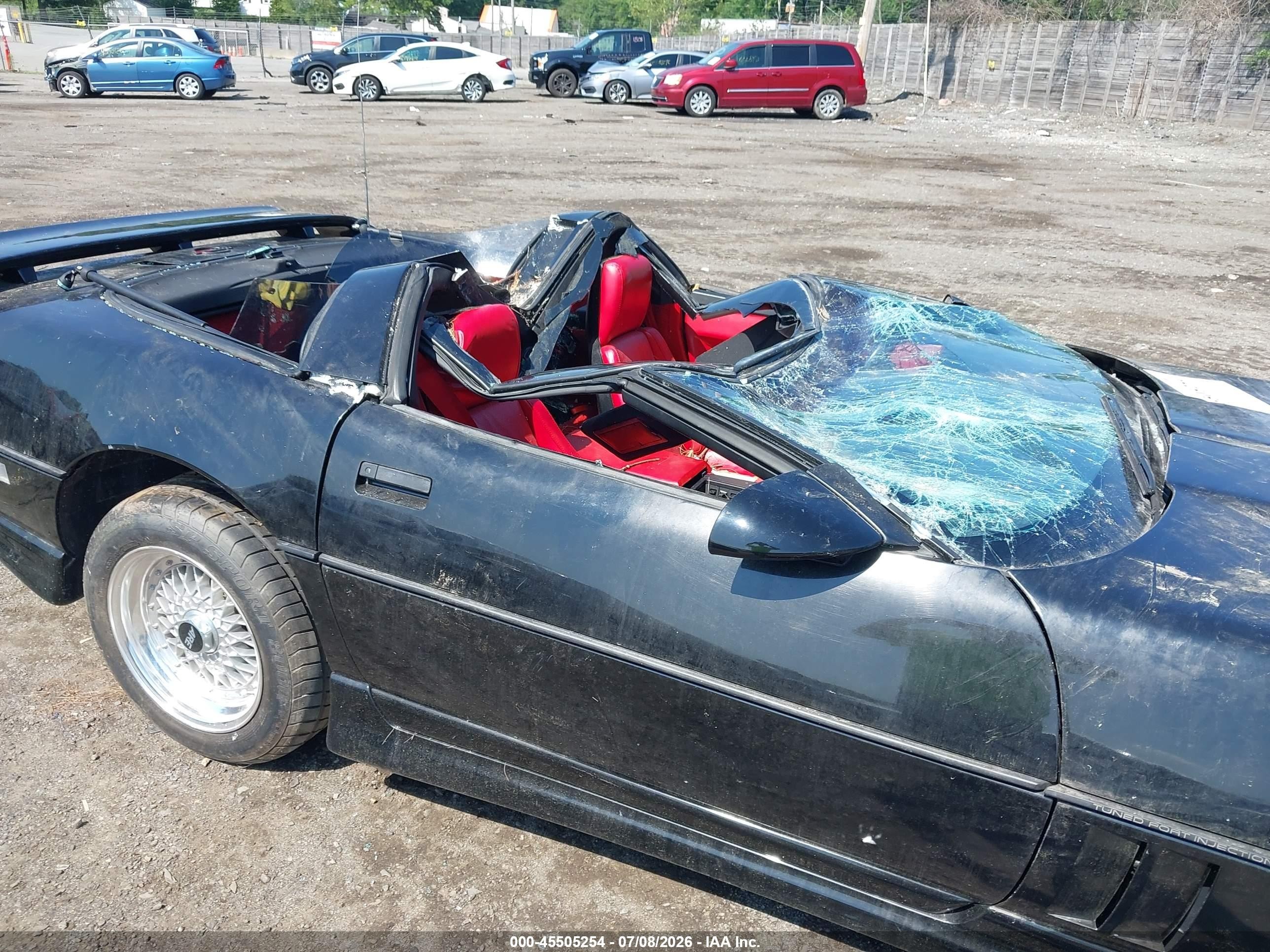 1987 Chevrolet Corvette   Черный vin: 1G1YY2187H5123281