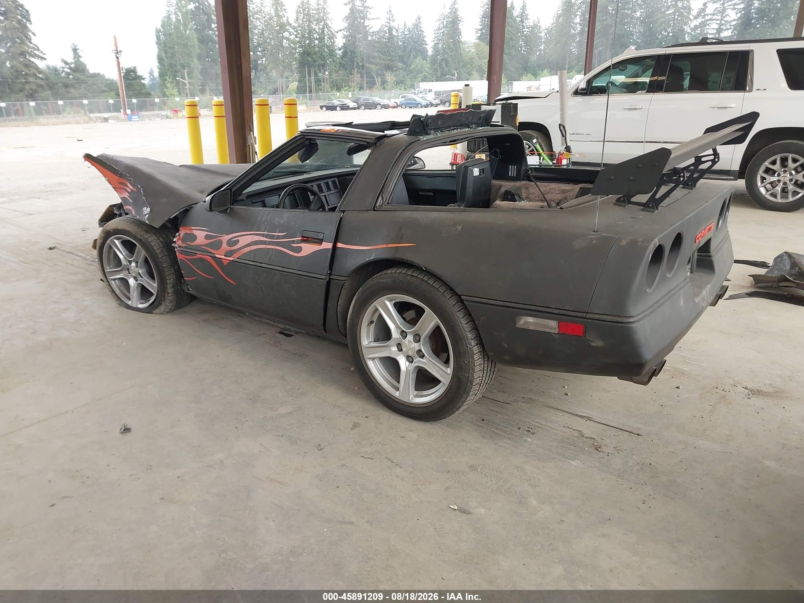 1987 Chevrolet Corvette   Black vin: 1G1YY2187H5128982