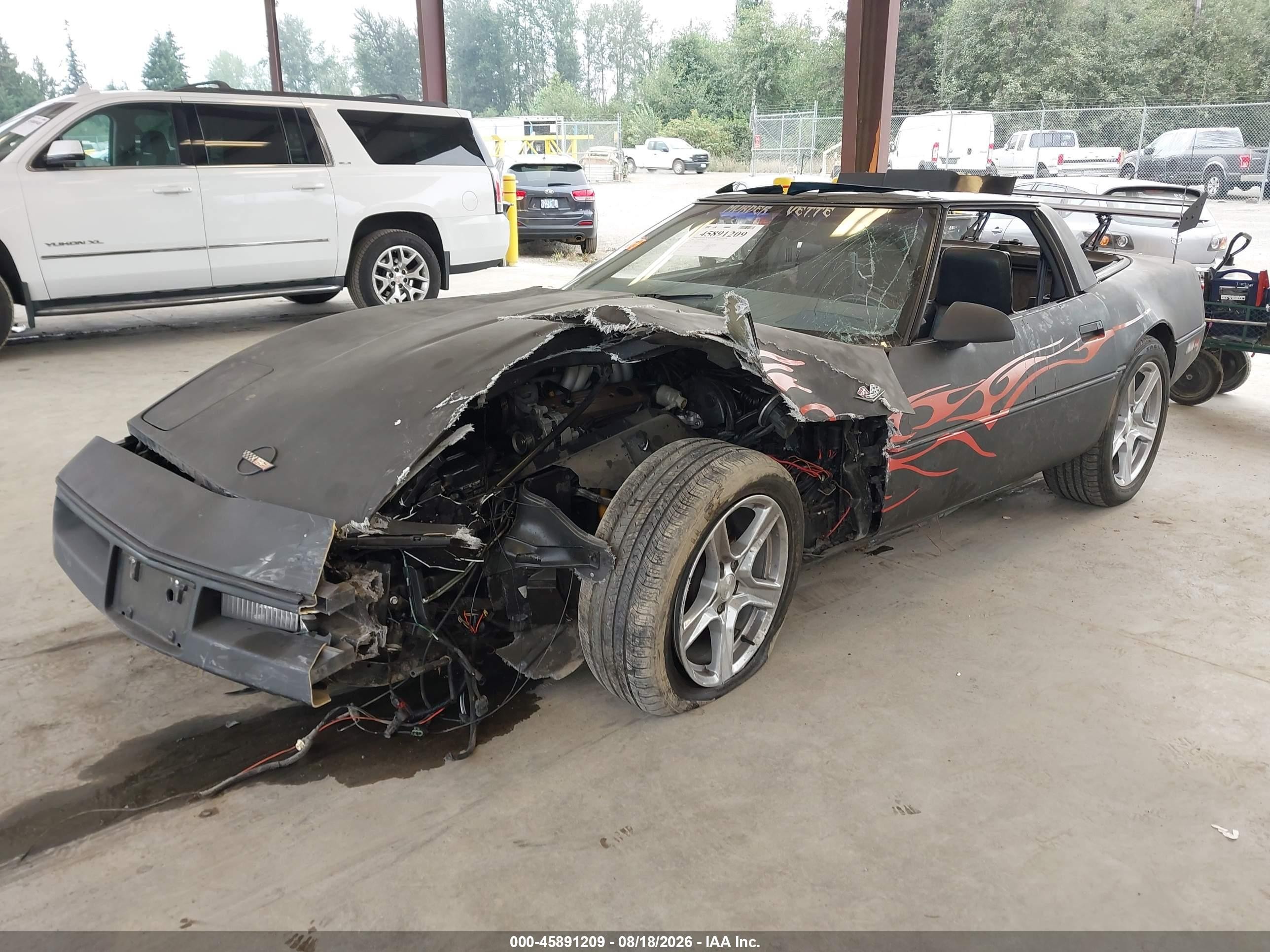 1987 Chevrolet Corvette   Black vin: 1G1YY2187H5128982