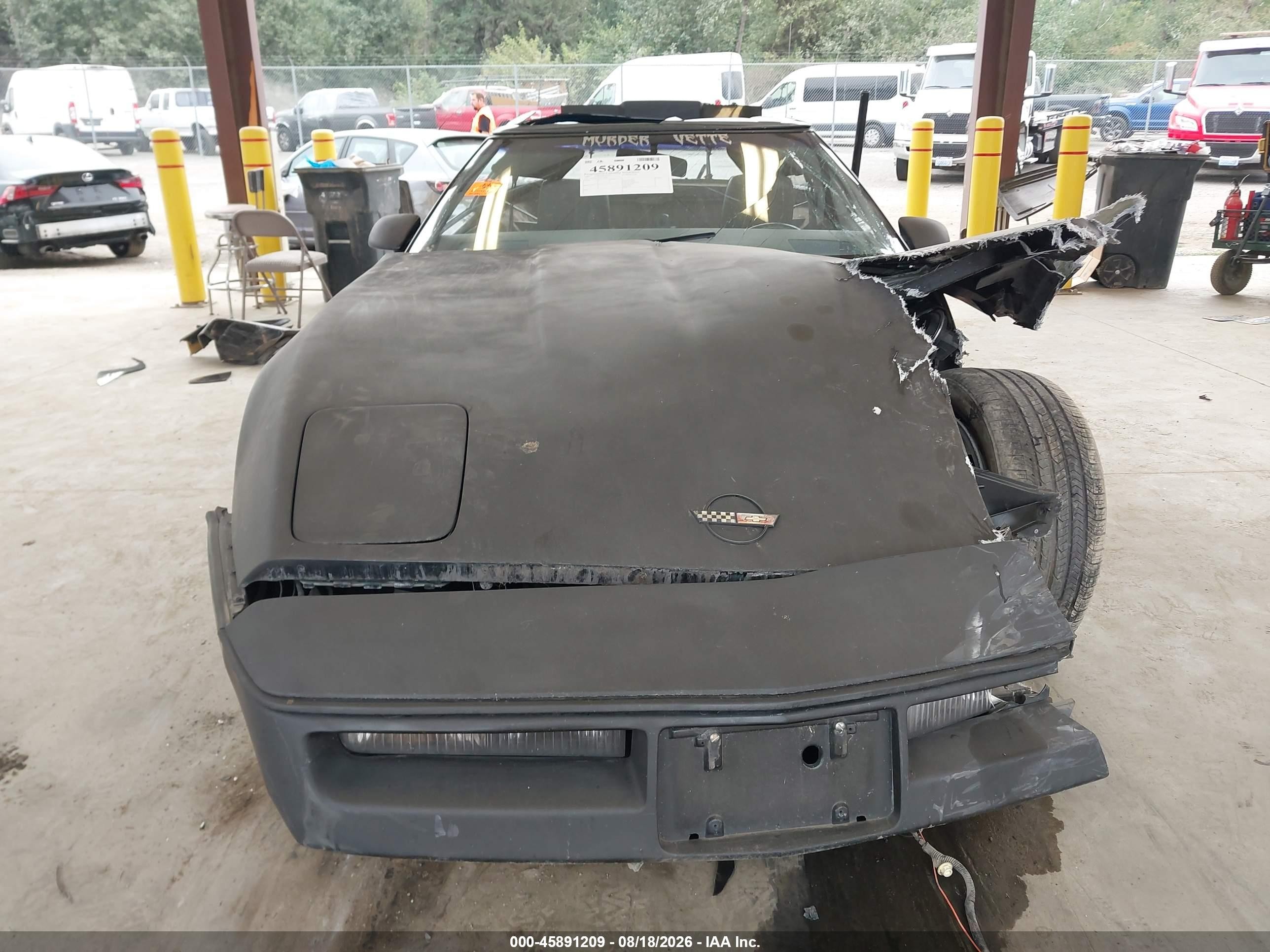 1987 Chevrolet Corvette   Black vin: 1G1YY2187H5128982