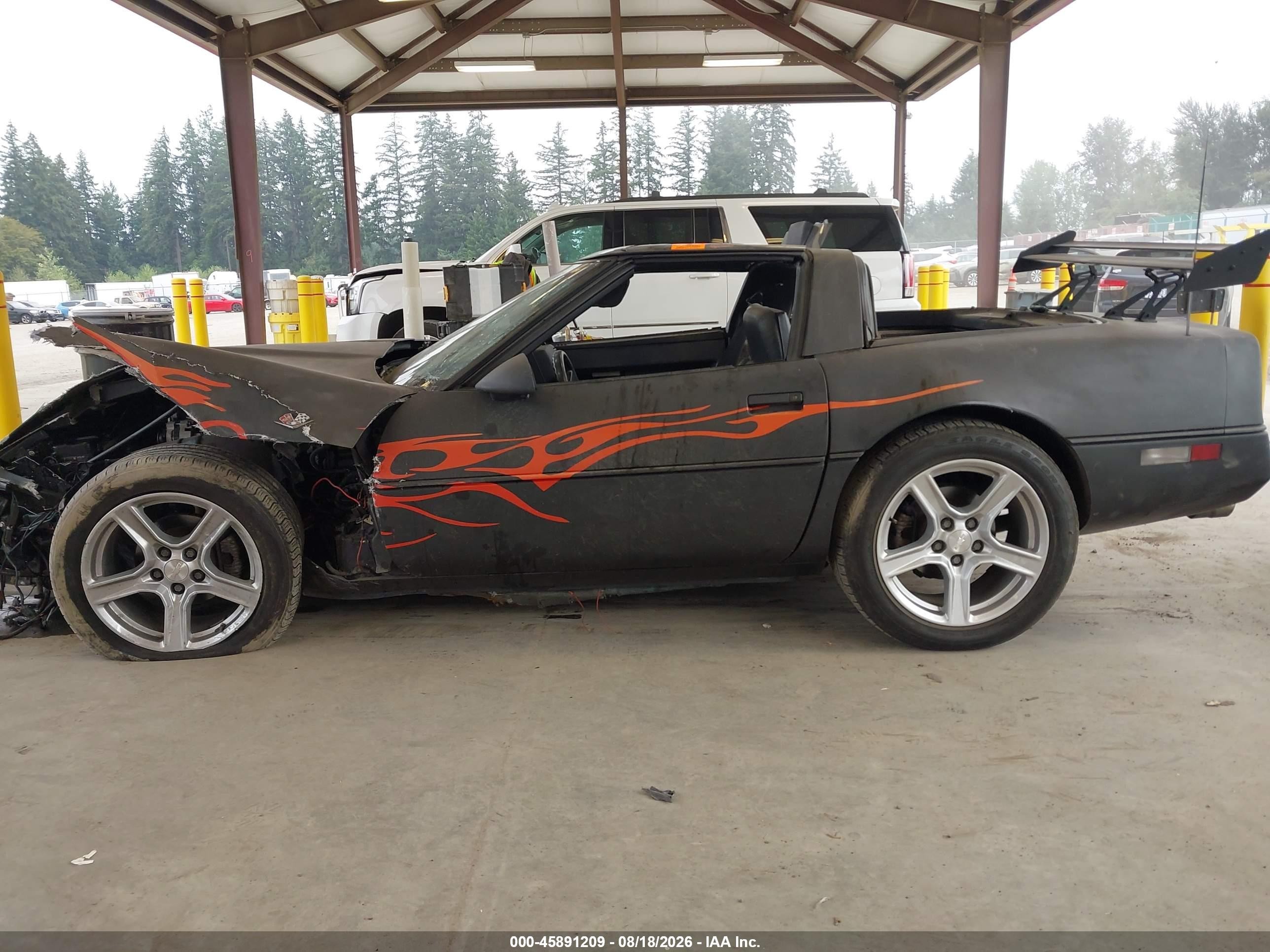 1987 Chevrolet Corvette   Black vin: 1G1YY2187H5128982