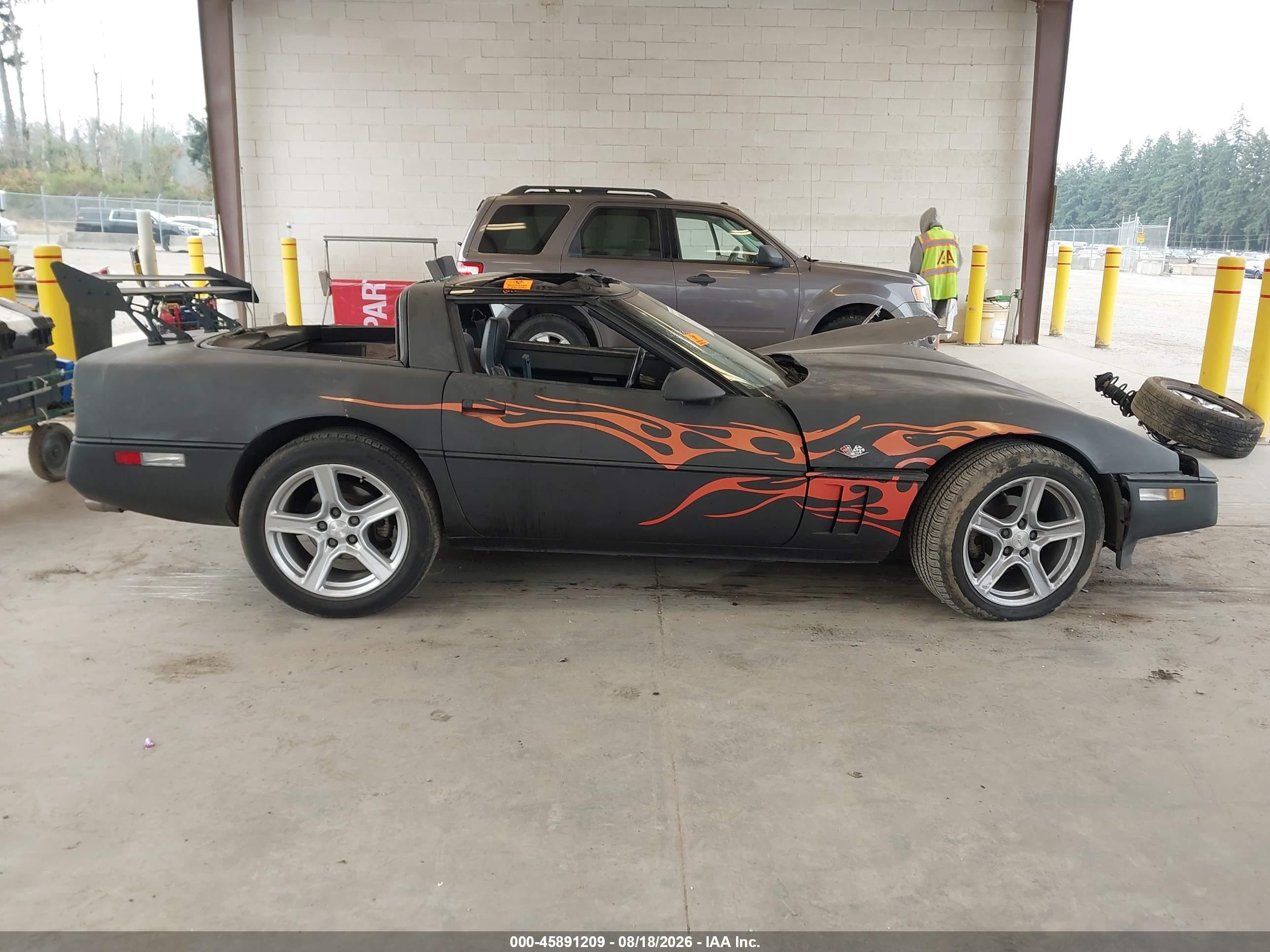 1987 Chevrolet Corvette   Black vin: 1G1YY2187H5128982