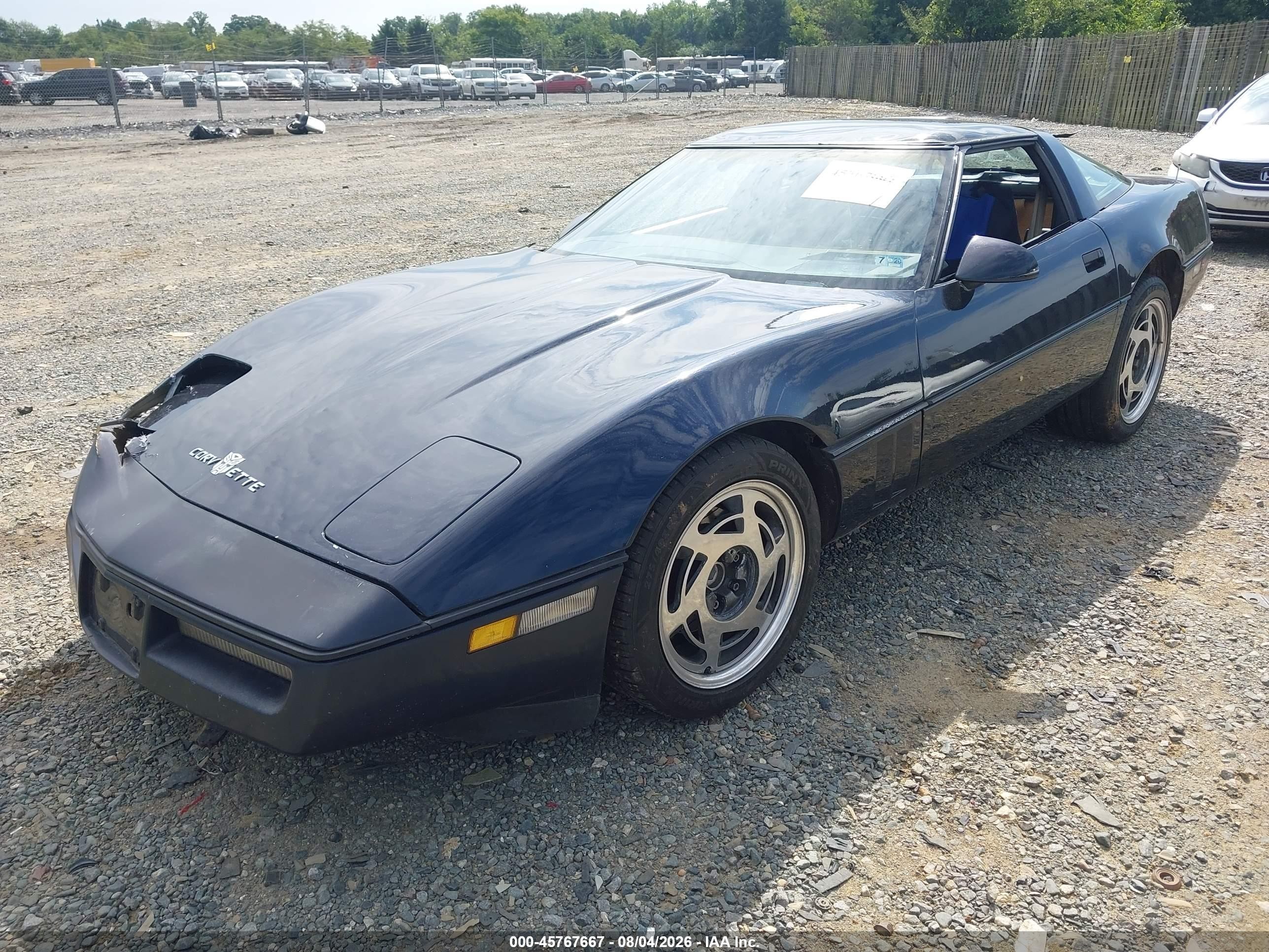 1988 Chevrolet Corvette   Dark Blue vin: 1G1YY2188J5120007