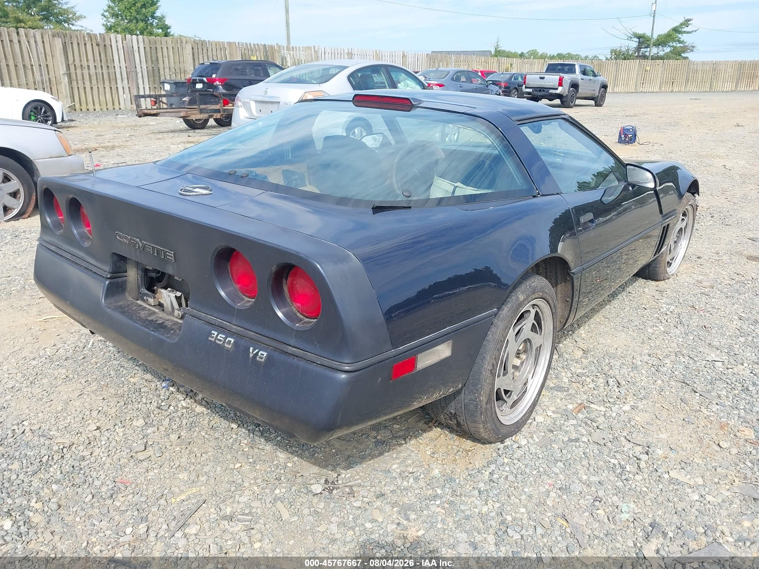 1988 Chevrolet Corvette   Dark Blue vin: 1G1YY2188J5120007