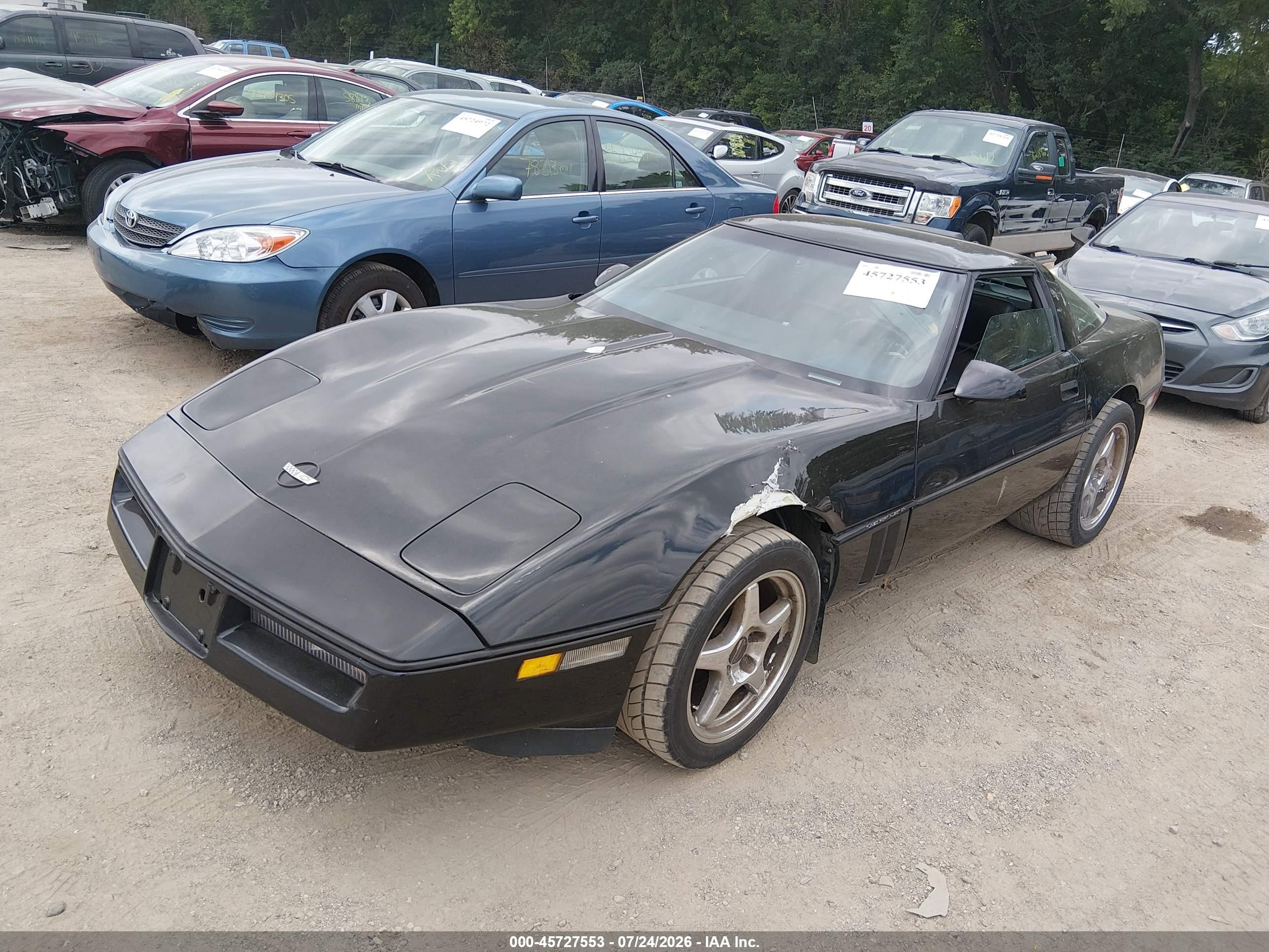 1989 Chevrolet Corvette   Black vin: 1G1YY2188K5112992