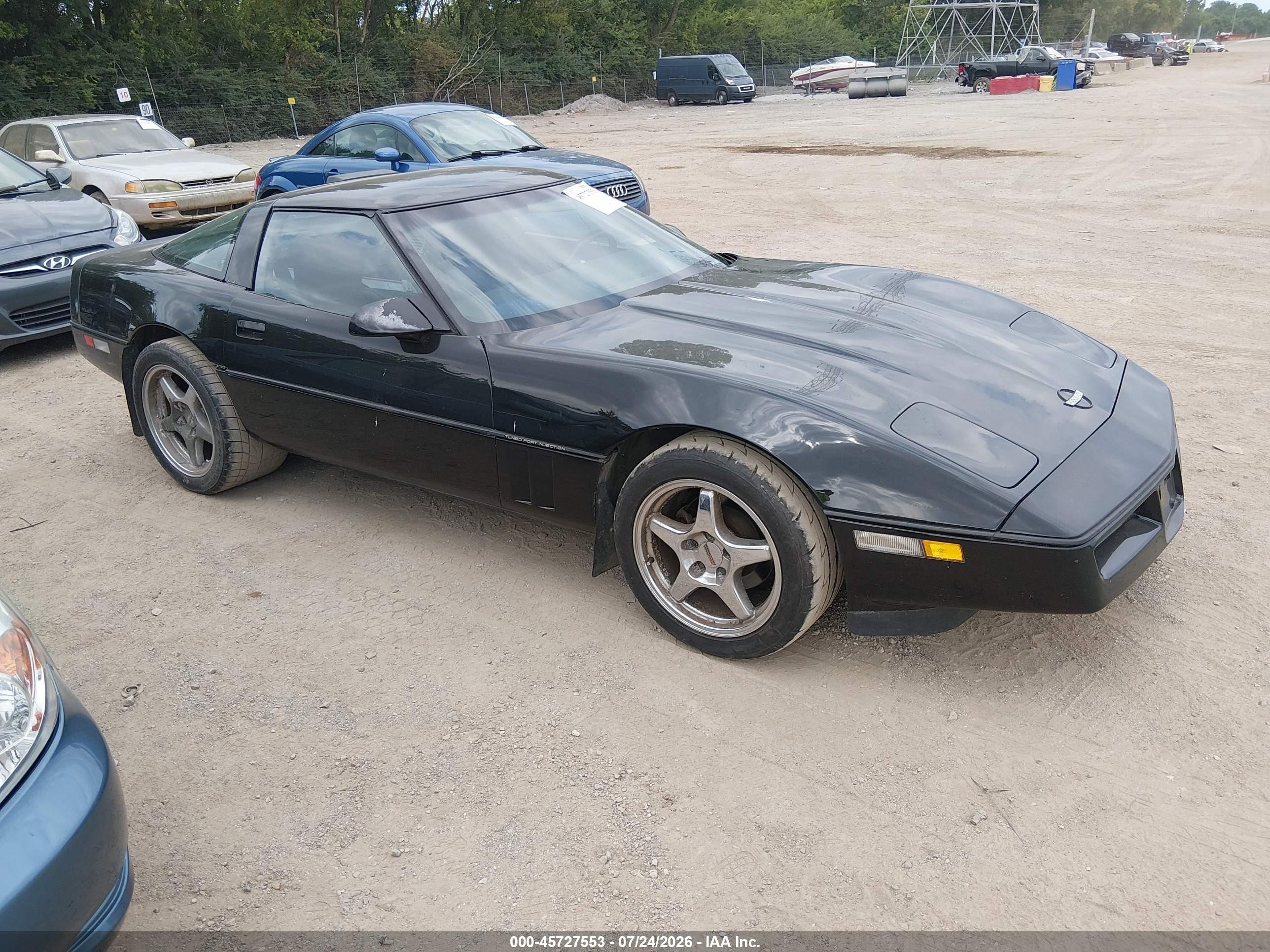 1989 Chevrolet Corvette   Черный vin: 1G1YY2188K5112992