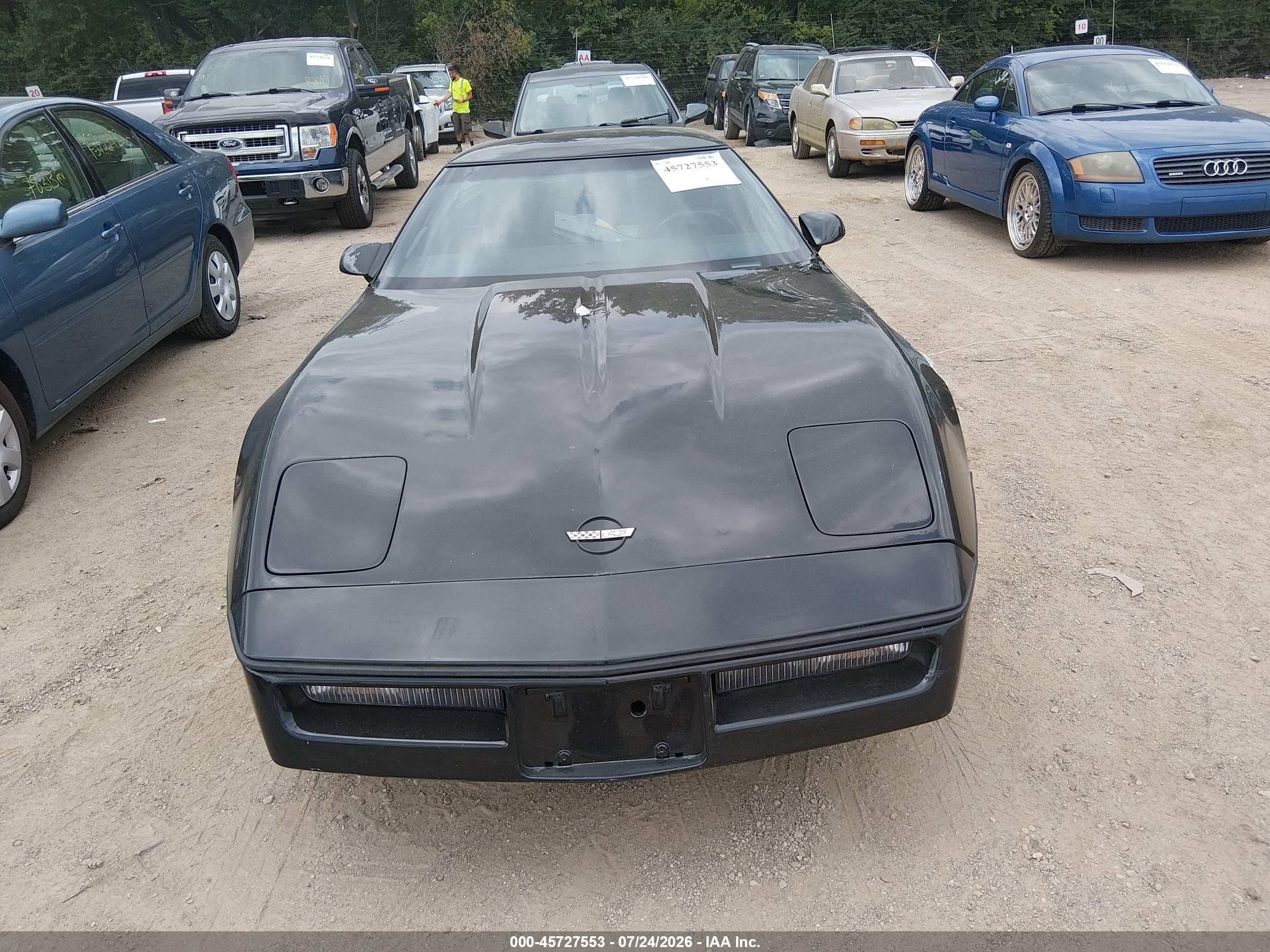 1989 Chevrolet Corvette   Black vin: 1G1YY2188K5112992
