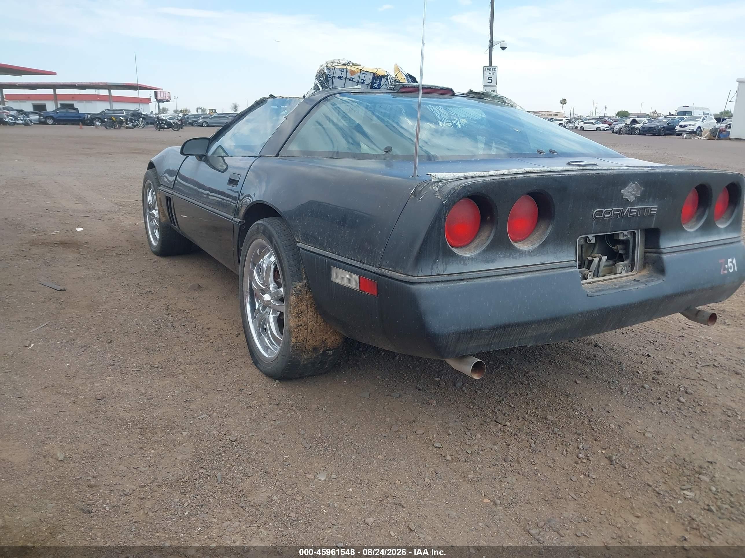 1989 Chevrolet Corvette   Черный vin: 1G1YY2189K5113181