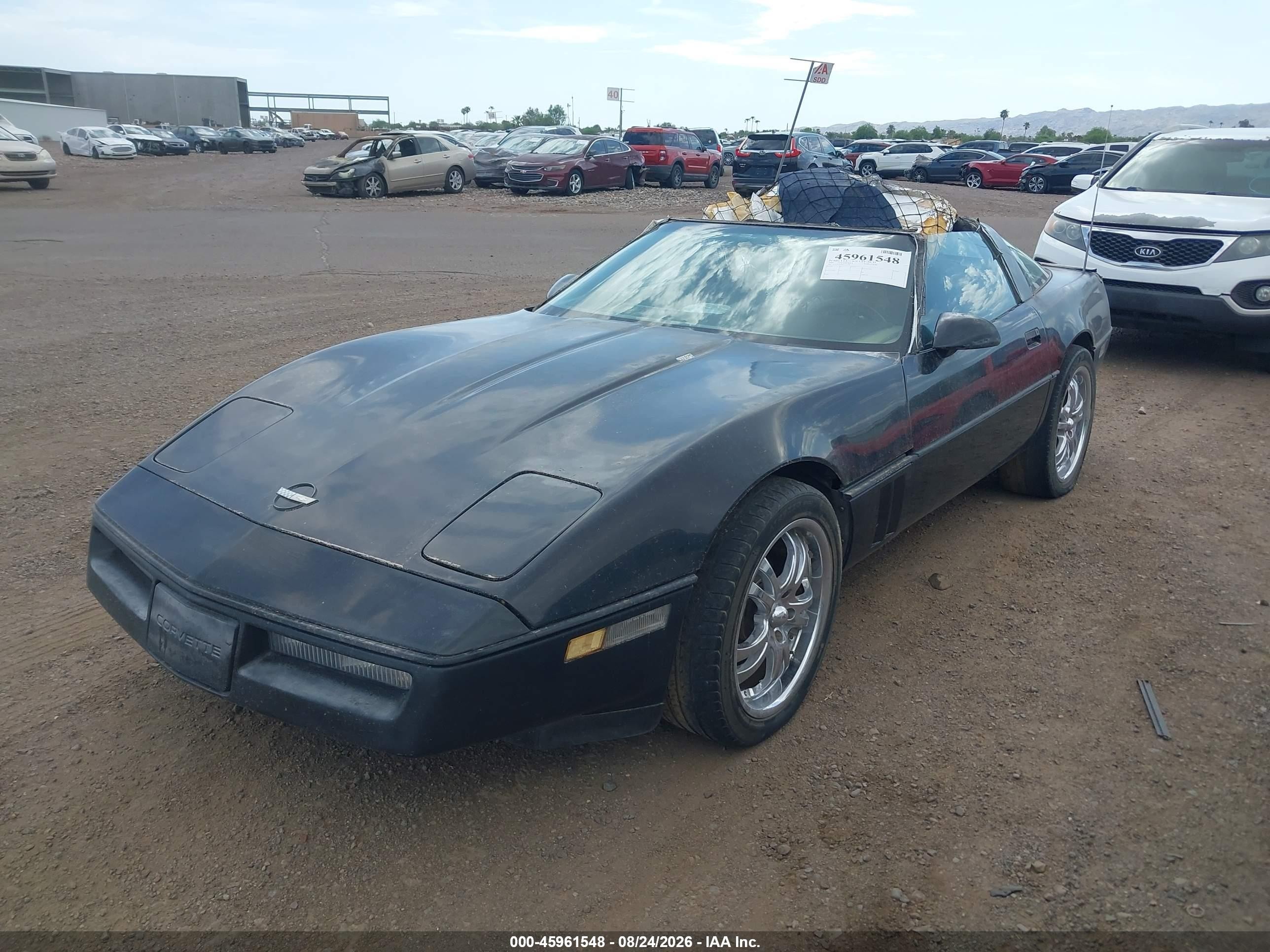 1989 Chevrolet Corvette   Черный vin: 1G1YY2189K5113181