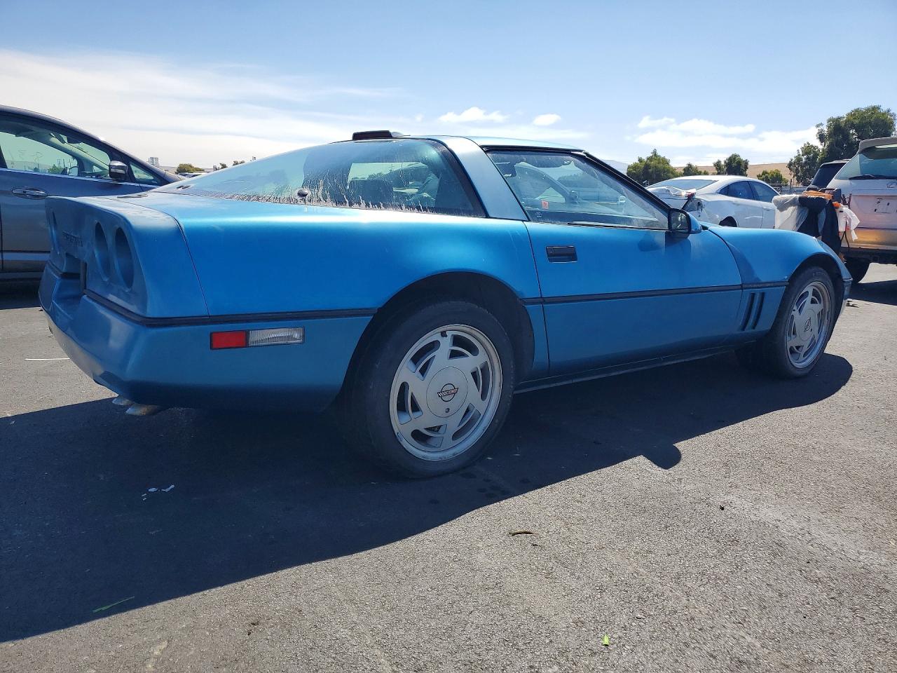 1989 Chevrolet Corvette Turquoise vin: 1G1YY2189K5121264