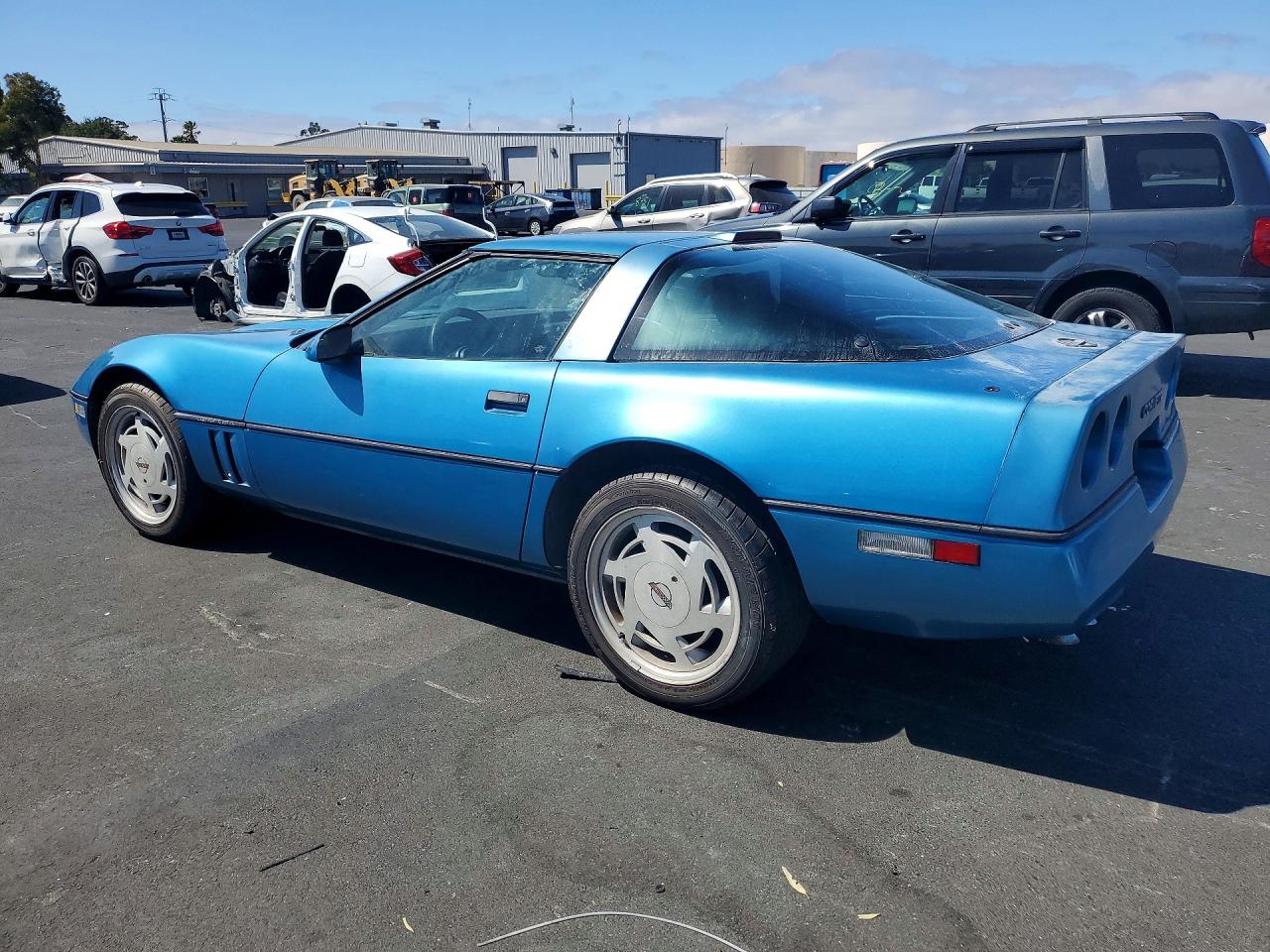 1989 Chevrolet Corvette Turquoise vin: 1G1YY2189K5121264