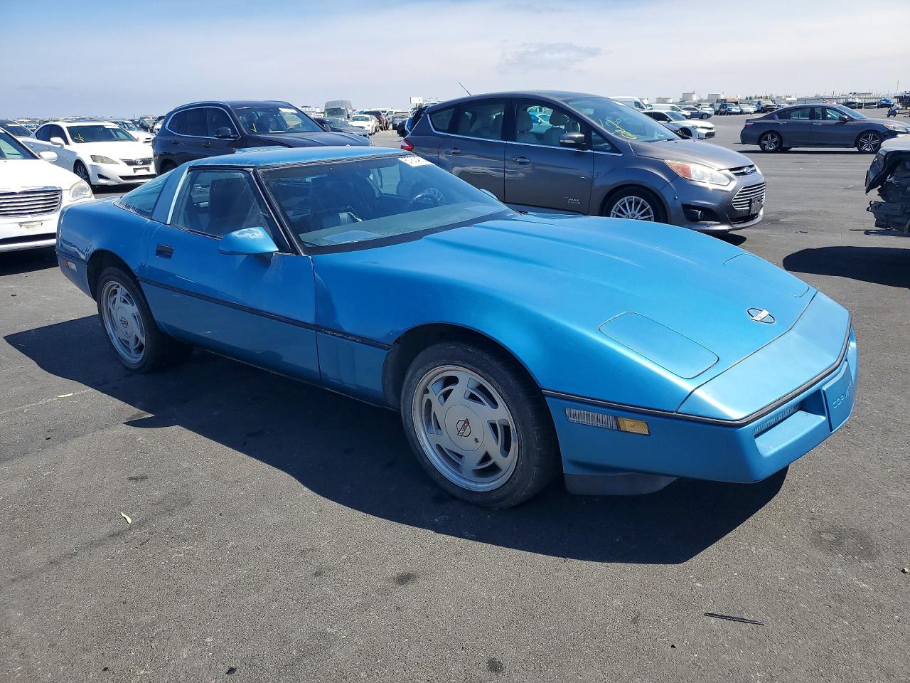 1989 Chevrolet Corvette Turquoise vin: 1G1YY2189K5121264