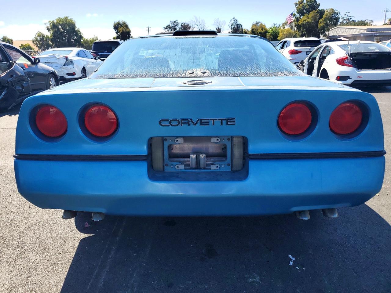 1989 Chevrolet Corvette Turquoise vin: 1G1YY2189K5121264