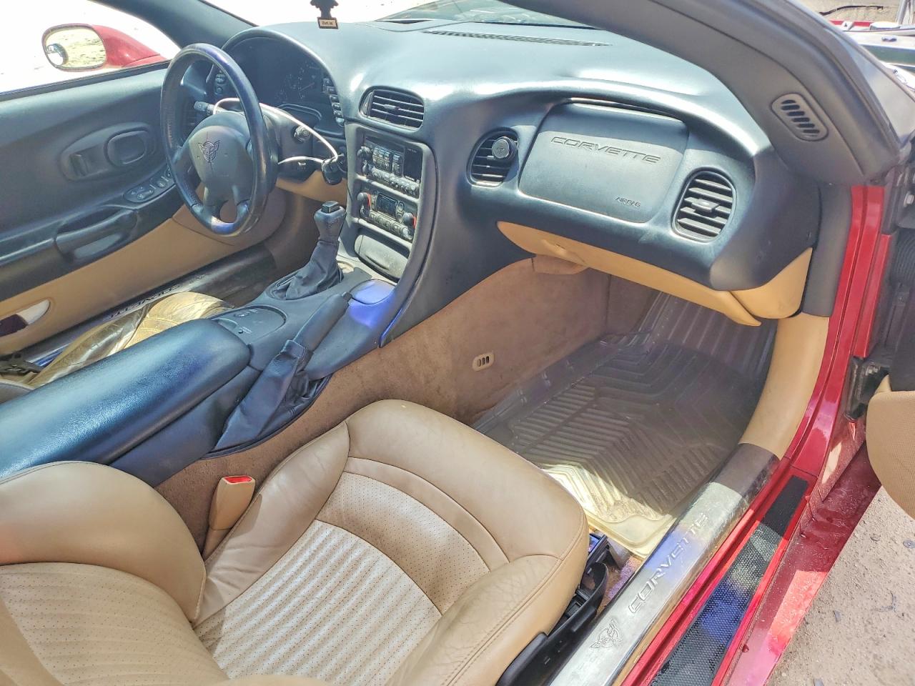 2001 Chevrolet Corvette Burgundy vin: 1G1YY22G015121142