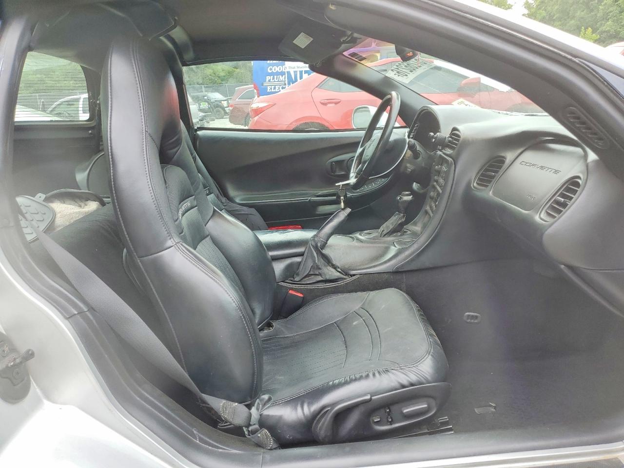 2002 Chevrolet Corvette Silver vin: 1G1YY22G025117416
