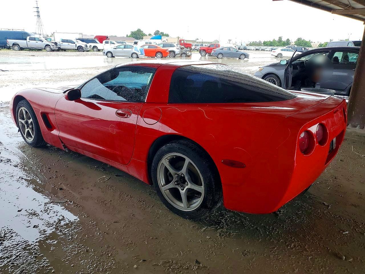 2003 Chevrolet Corvette Red vin: 1G1YY22G035103890