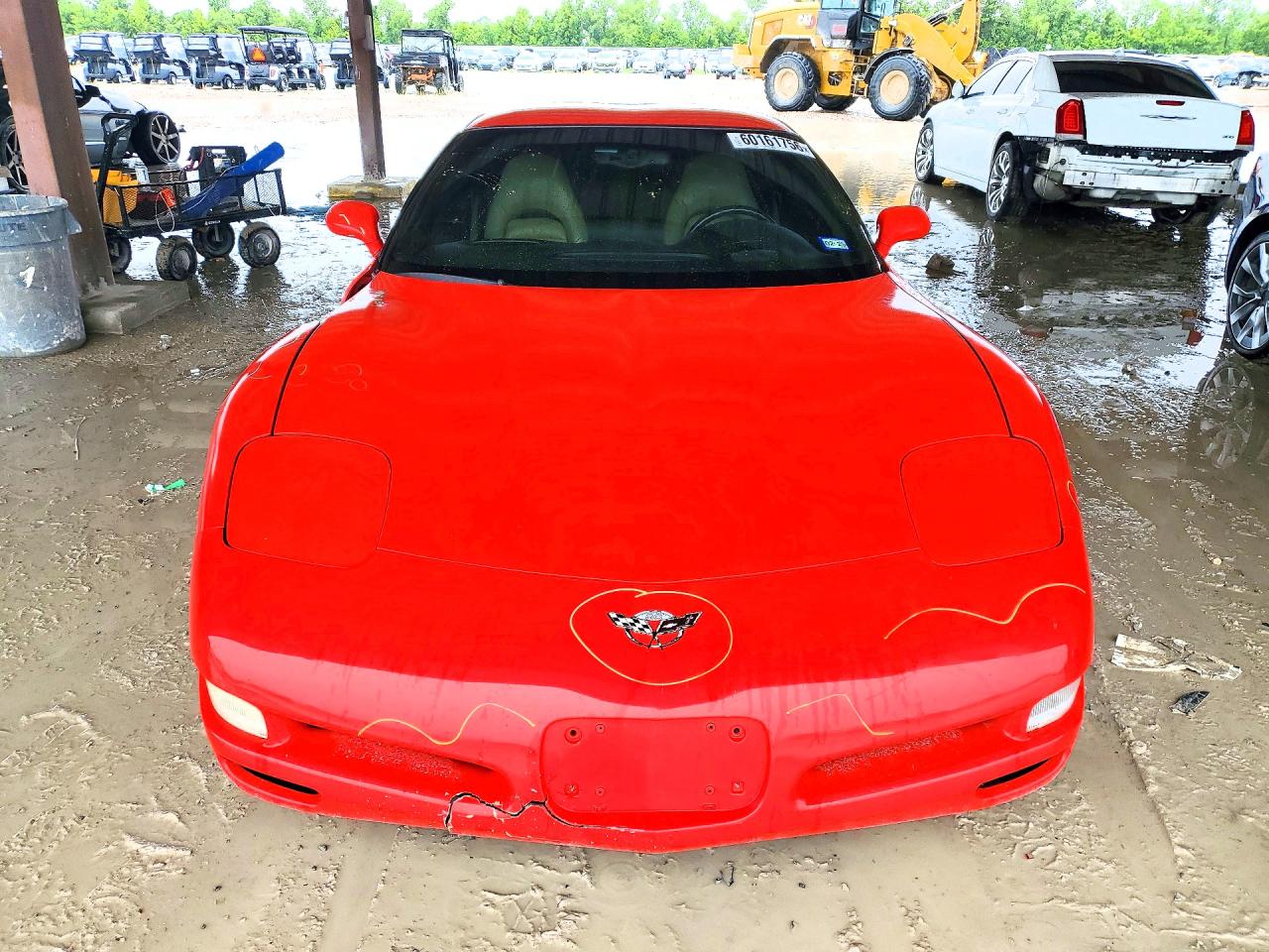 2003 Chevrolet Corvette Red vin: 1G1YY22G035103890