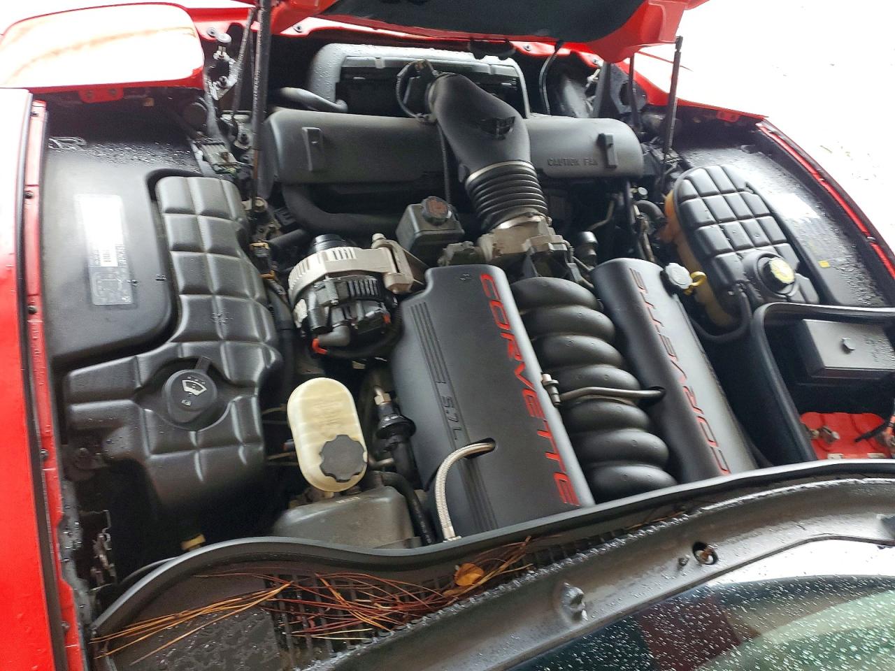 2003 Chevrolet Corvette Red vin: 1G1YY22G035103890