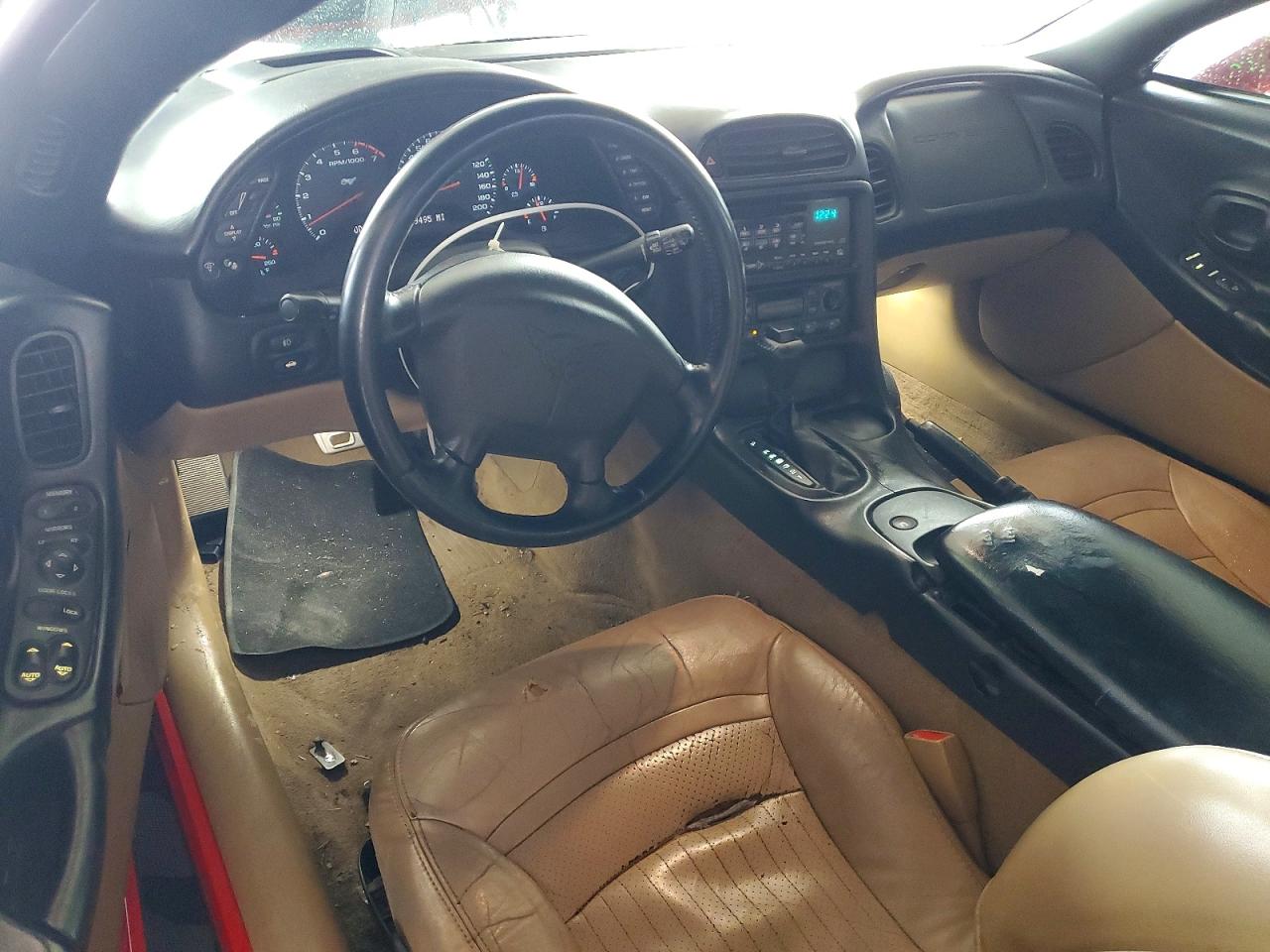 2003 Chevrolet Corvette Red vin: 1G1YY22G035103890