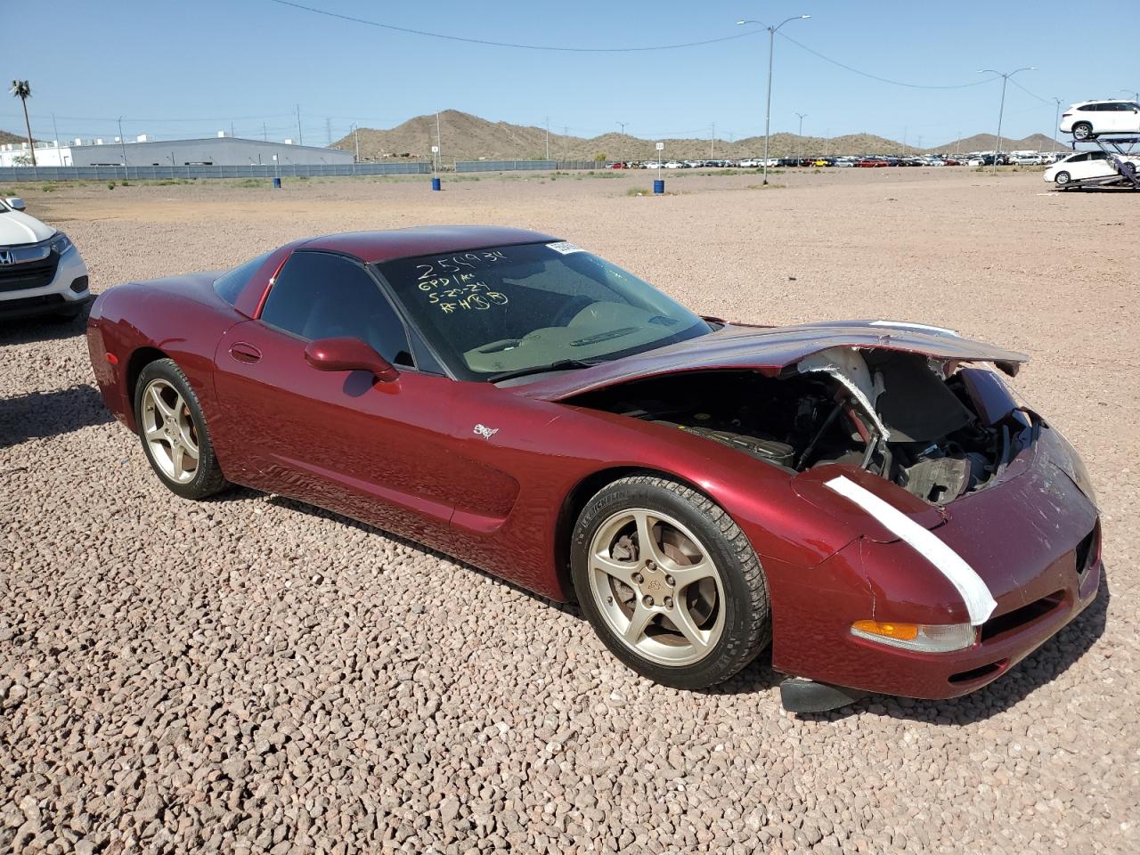 2003 Chevrolet Corvette  Red vin: 1G1YY22G035129924